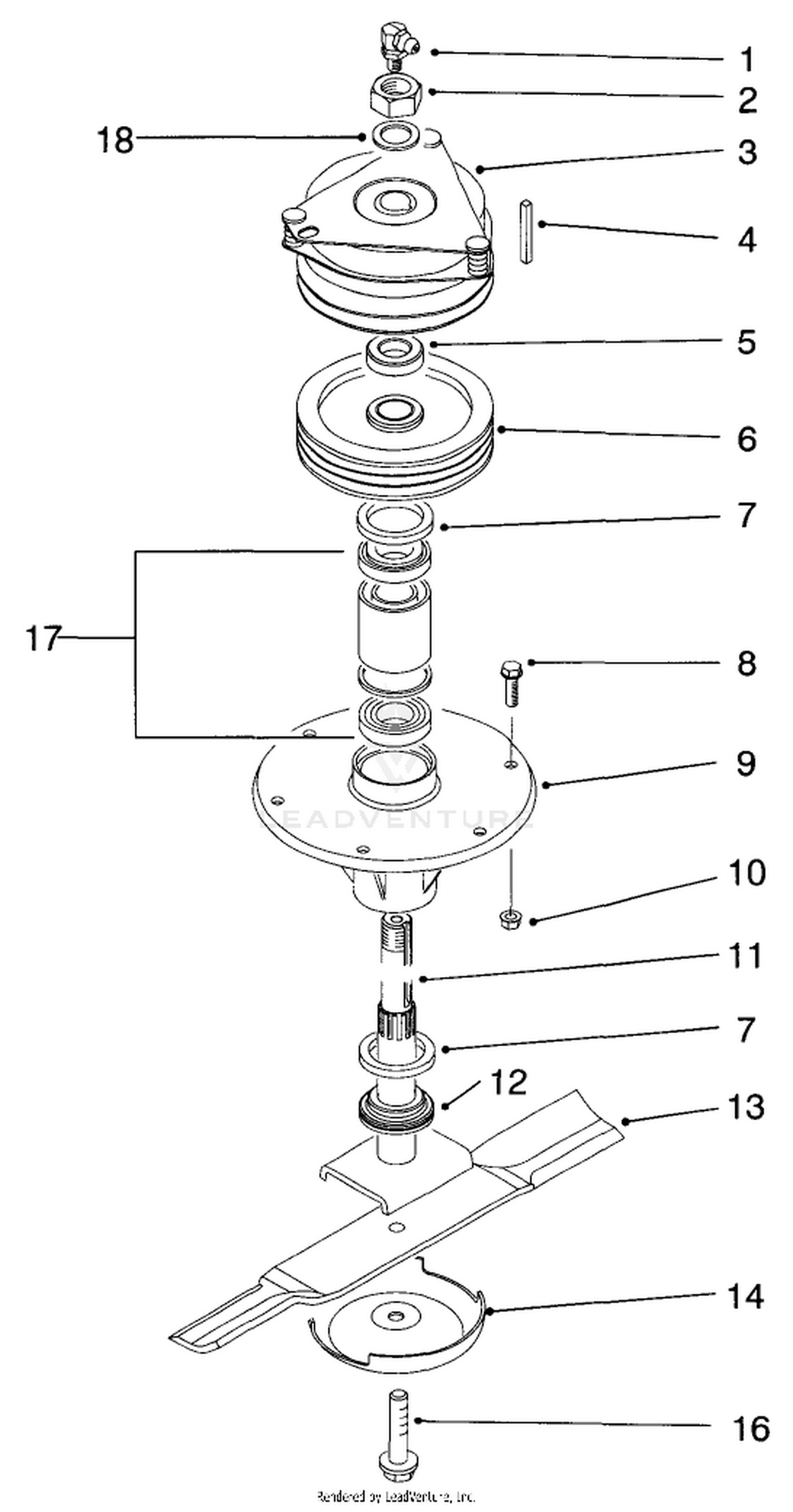 Spindle Assembly (clutch)