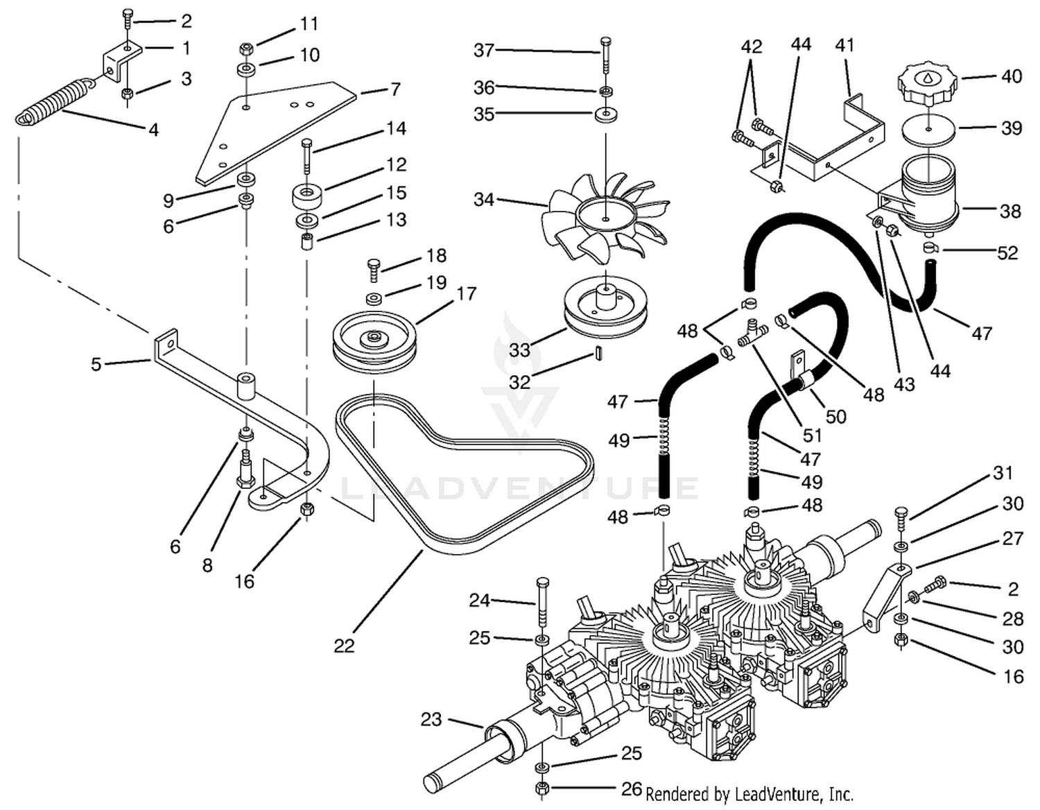 Transmission  Drive System Assembly