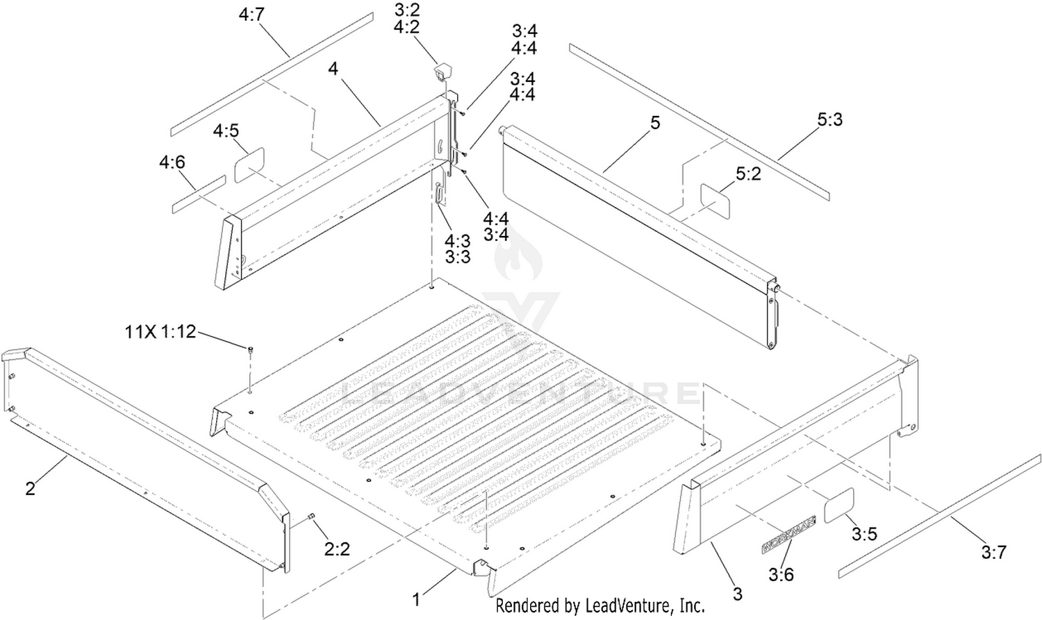 Cargo Bed Kit Assembly