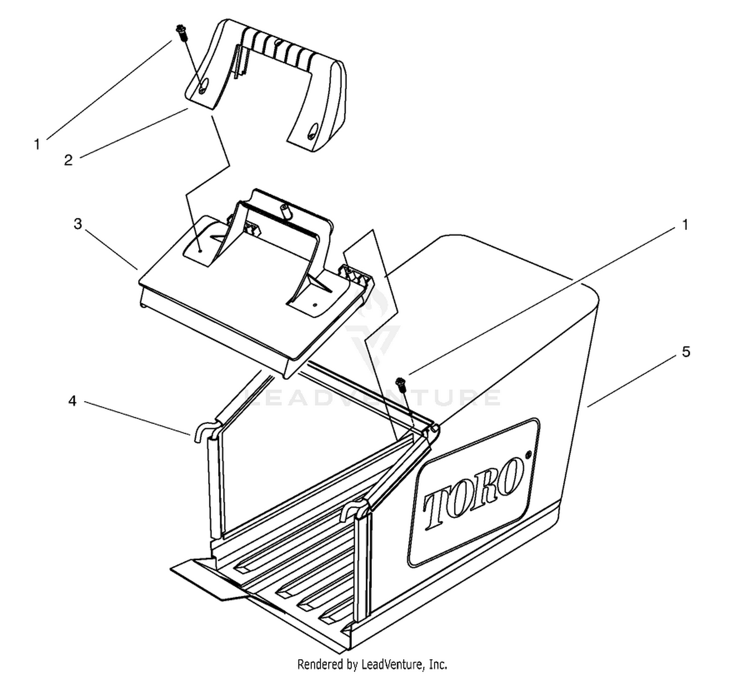 Grass Bag Assembly