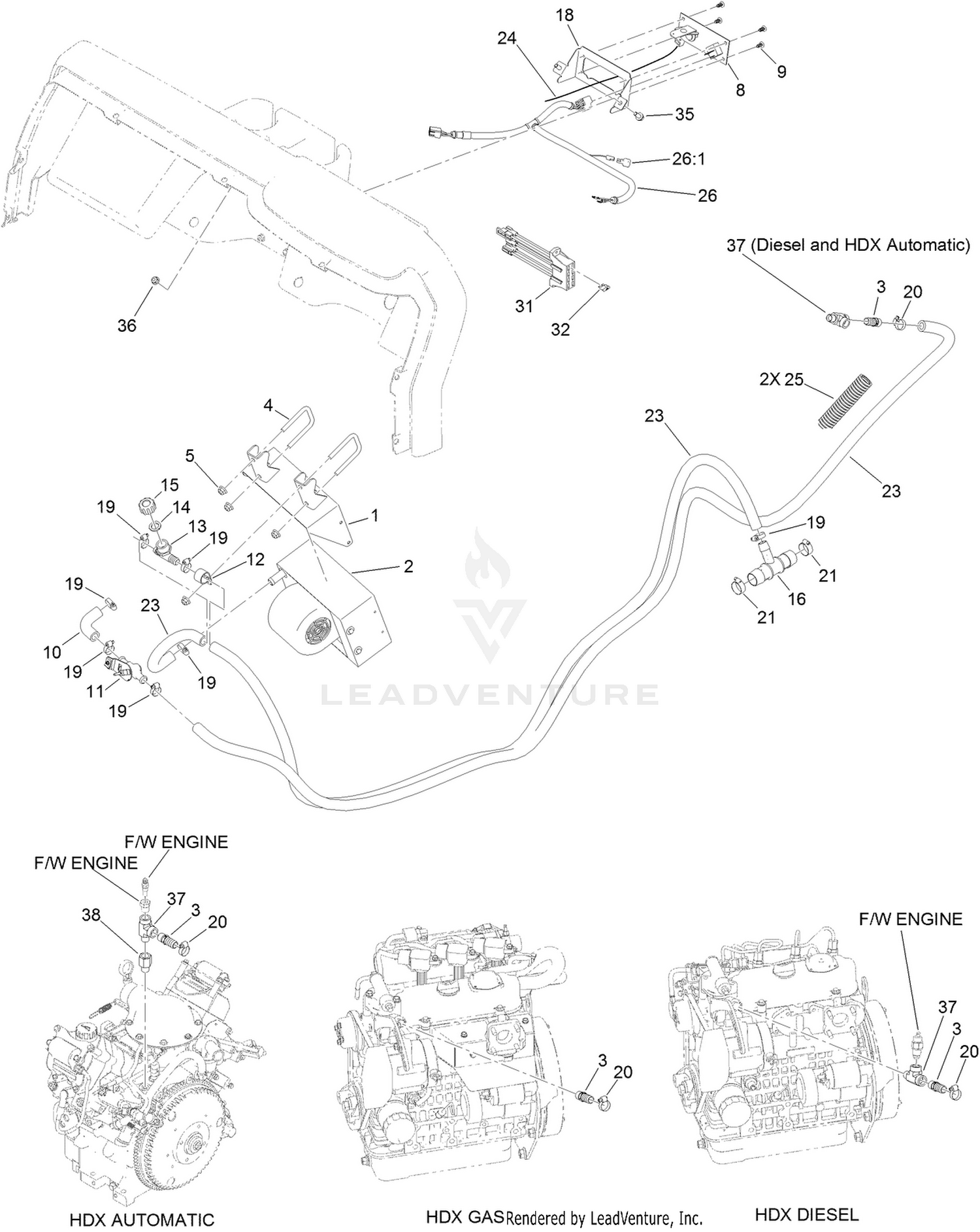 HD Heater Kit Assembly