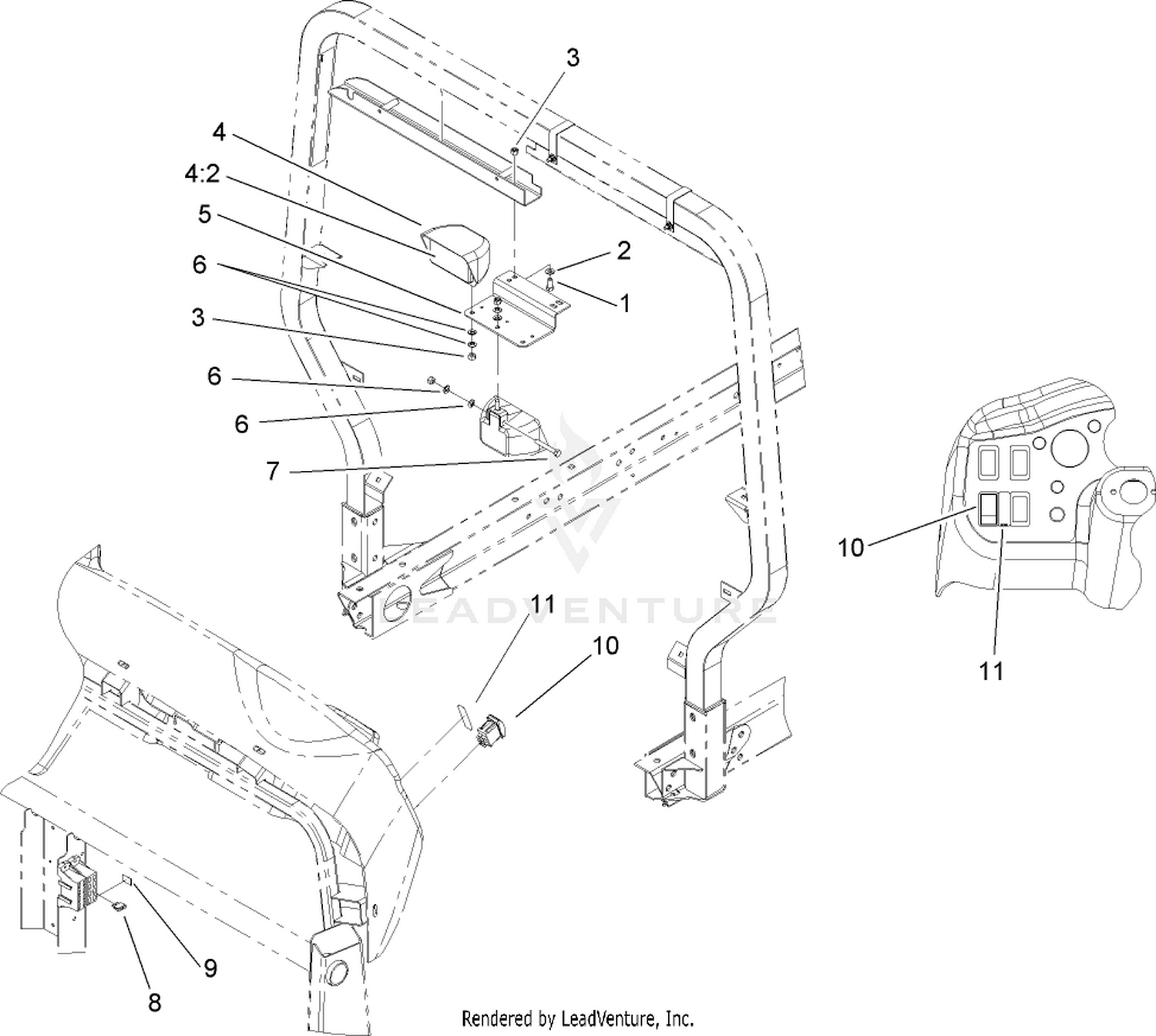 Work Light Kit Assembly