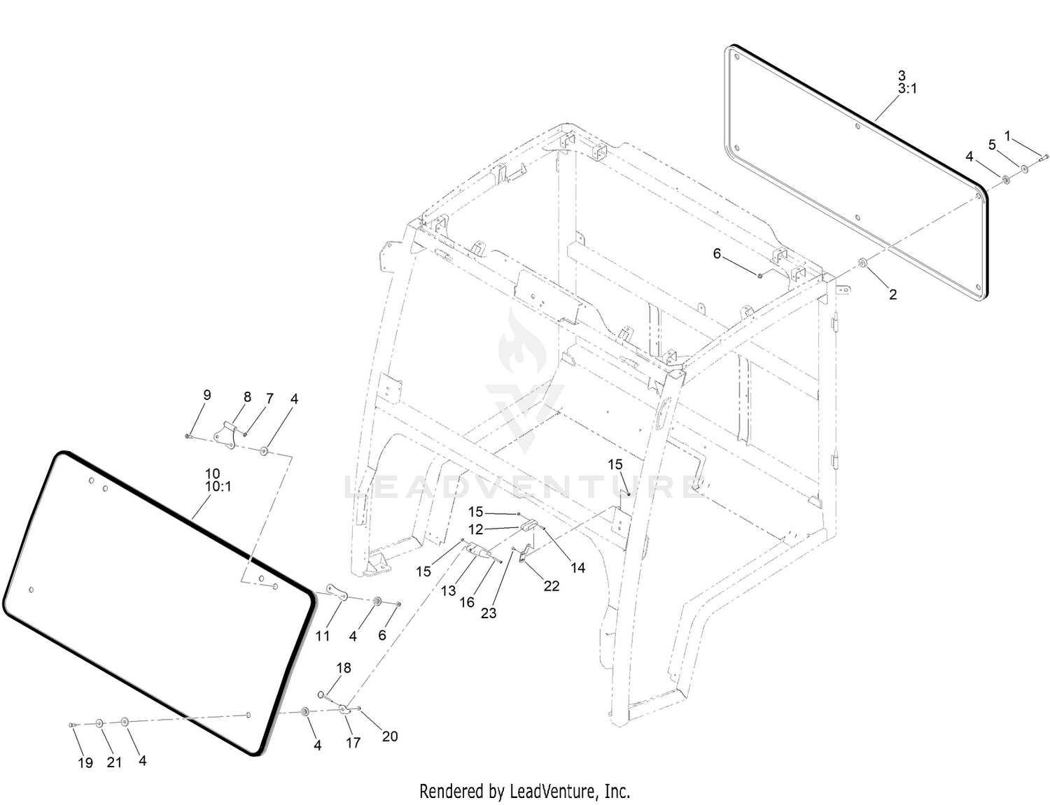 Window and Latch Assembly