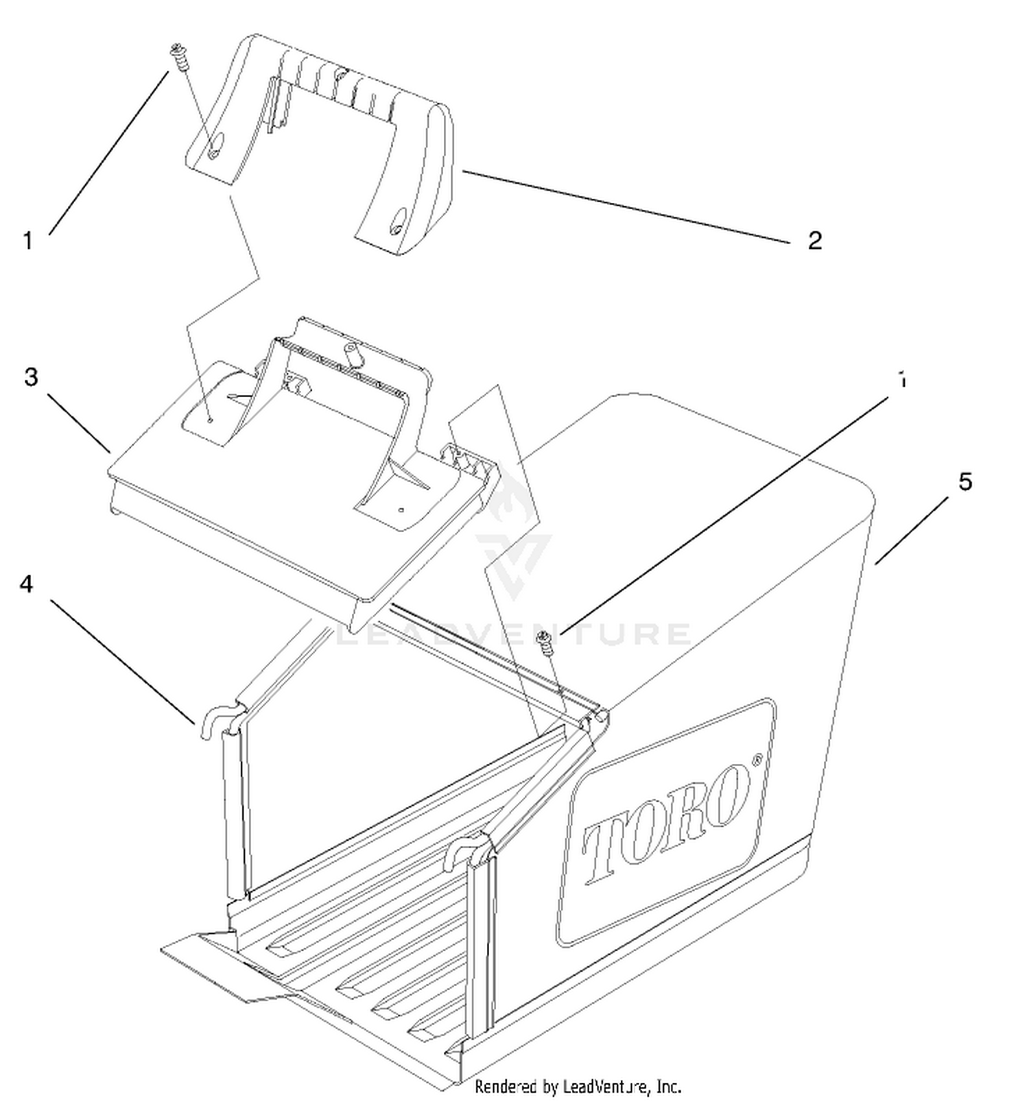 Grass Bag Assembly