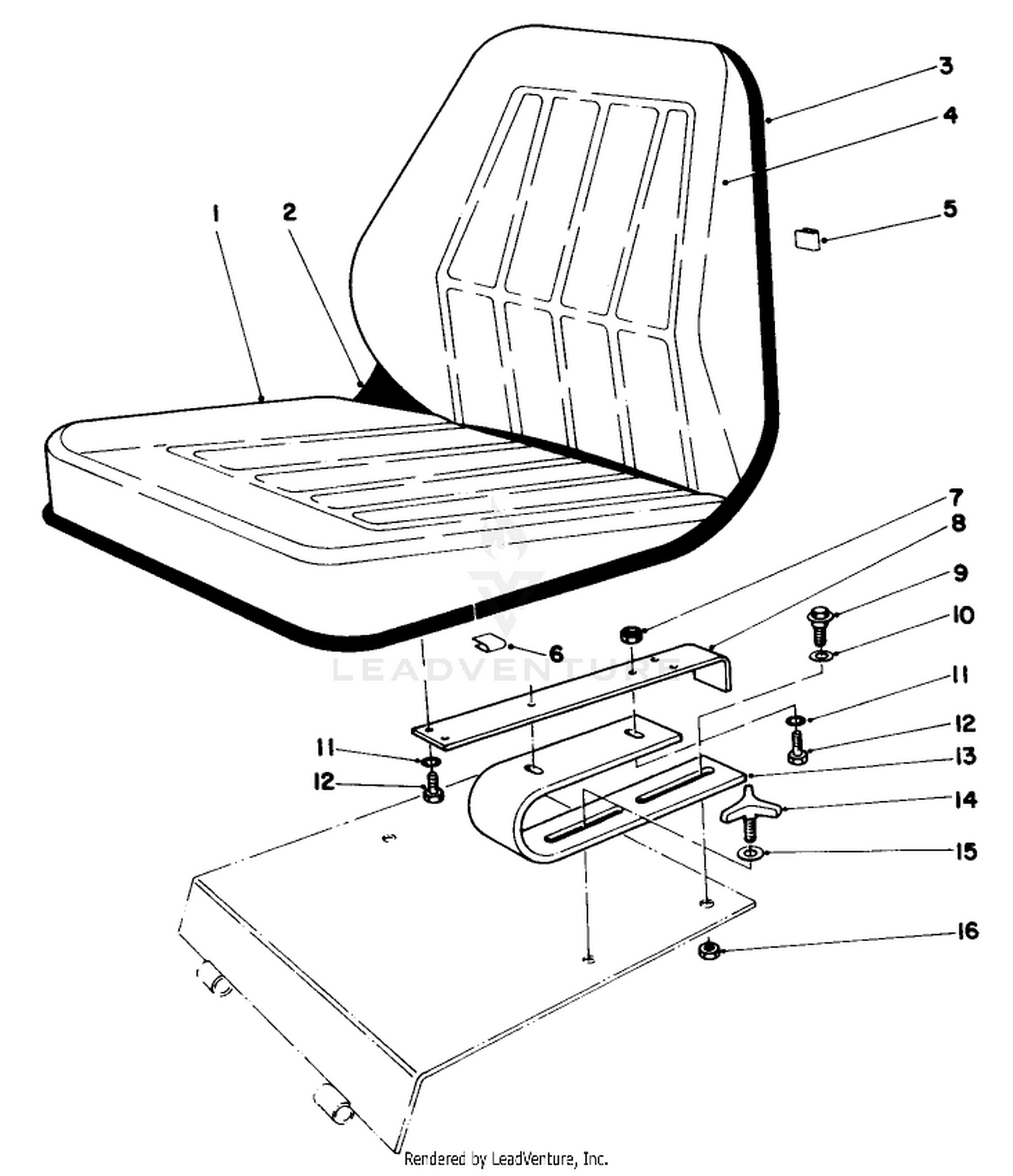 Standard Seat Kit Model No. 30764