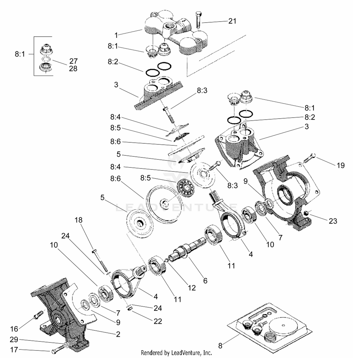 Pump Assembly No. 106-5121