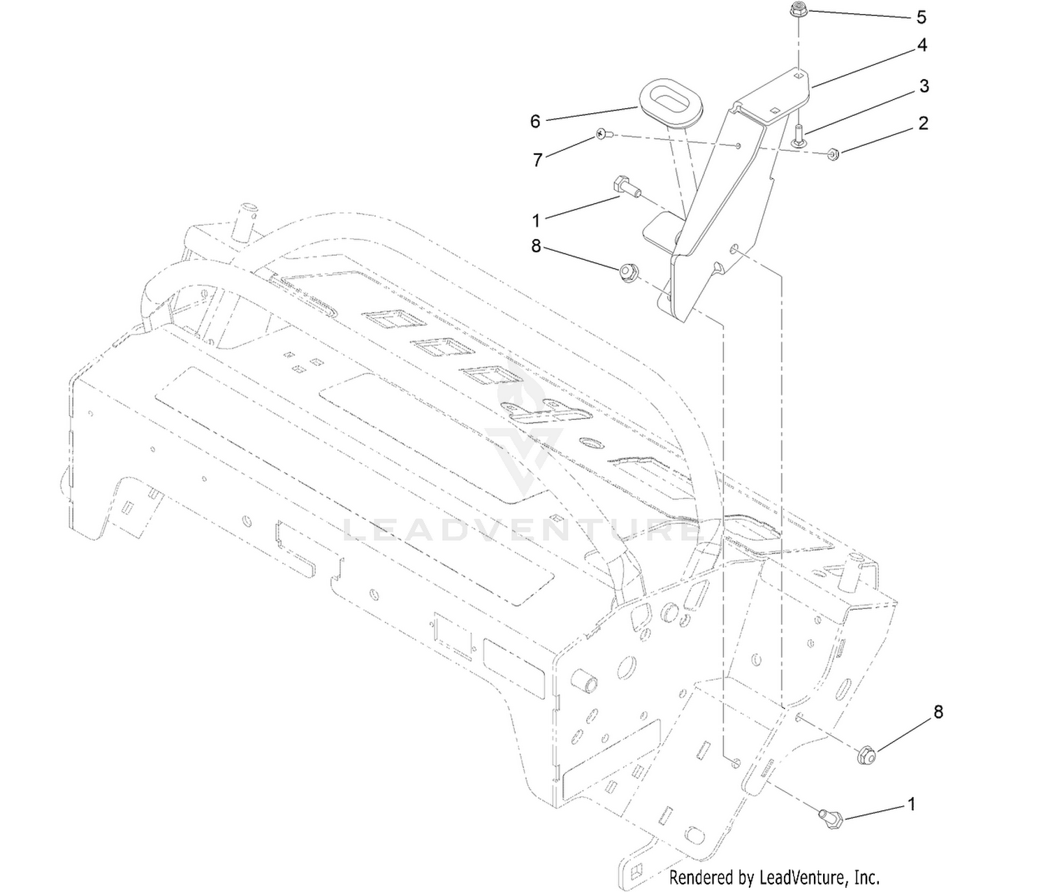 Laser Controller Mount Assembly