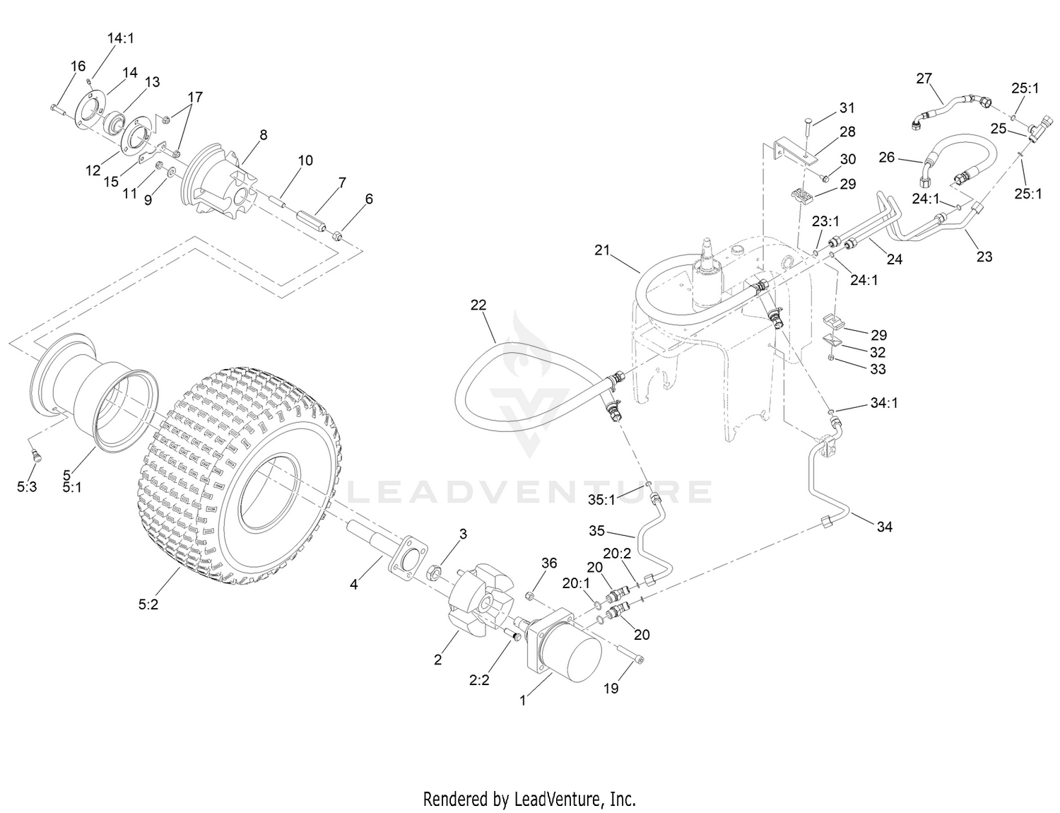 Front Wheel Assembly
