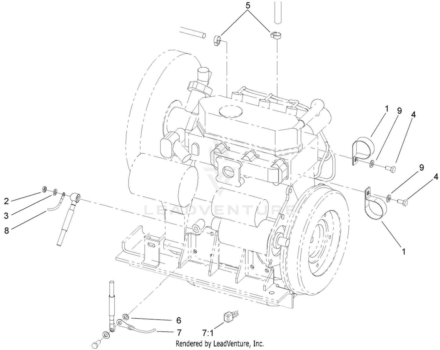 Engine Installation Assembly