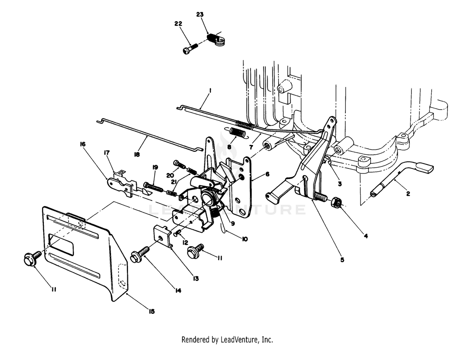 Governor Assembly (engine Model No. Vmm1-2)