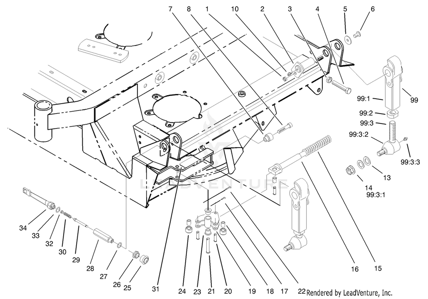 Deck Breakaway Assembly