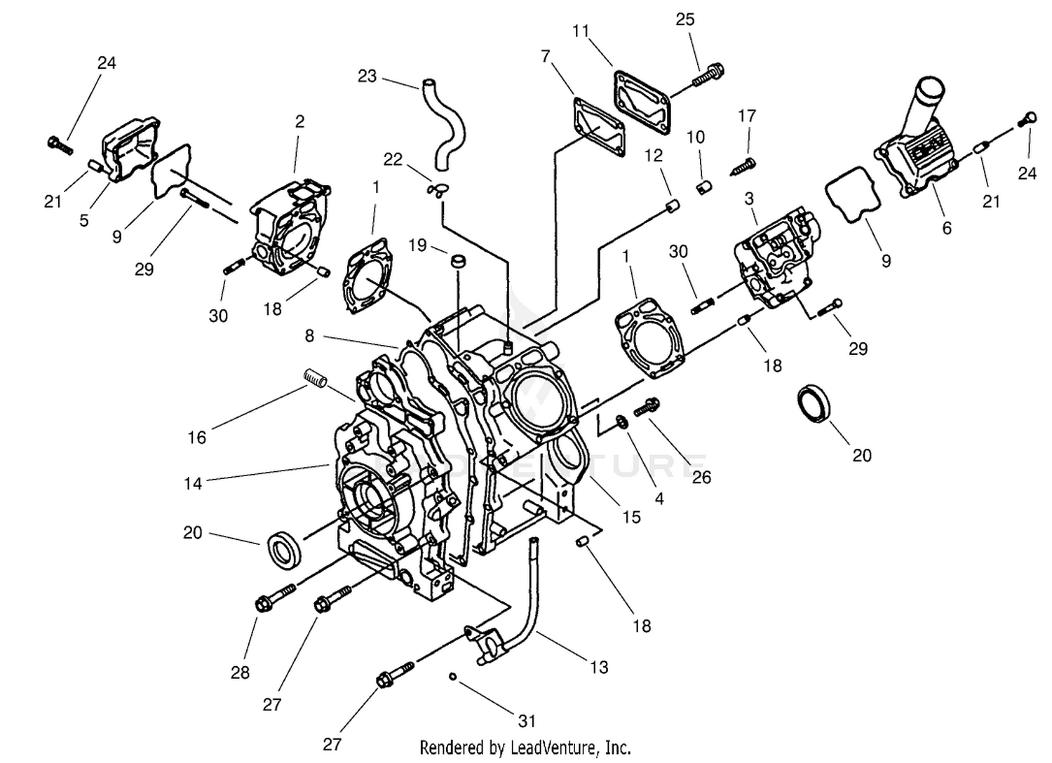Crankcase Assembly