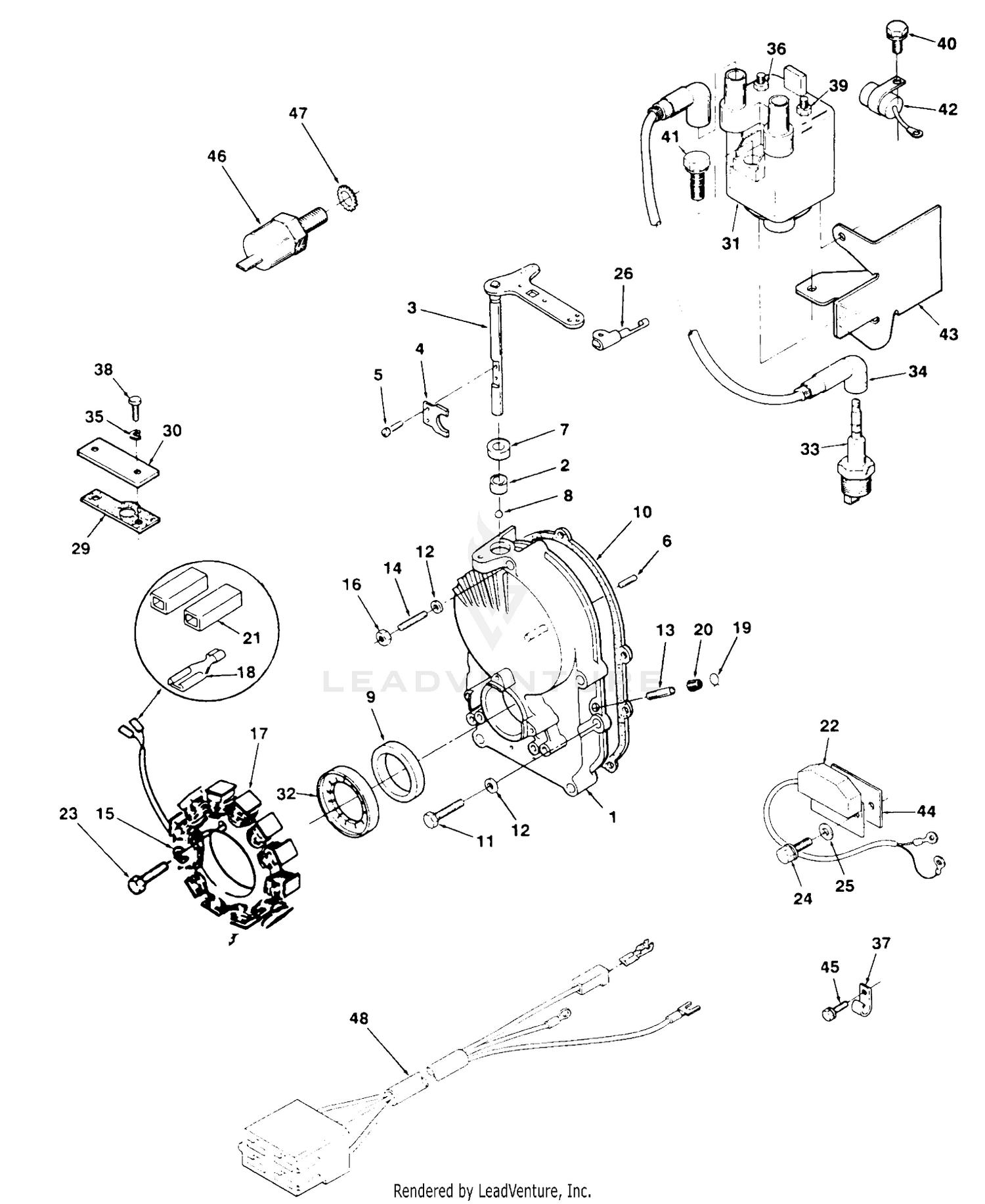 Gearcase And Ignition Controls