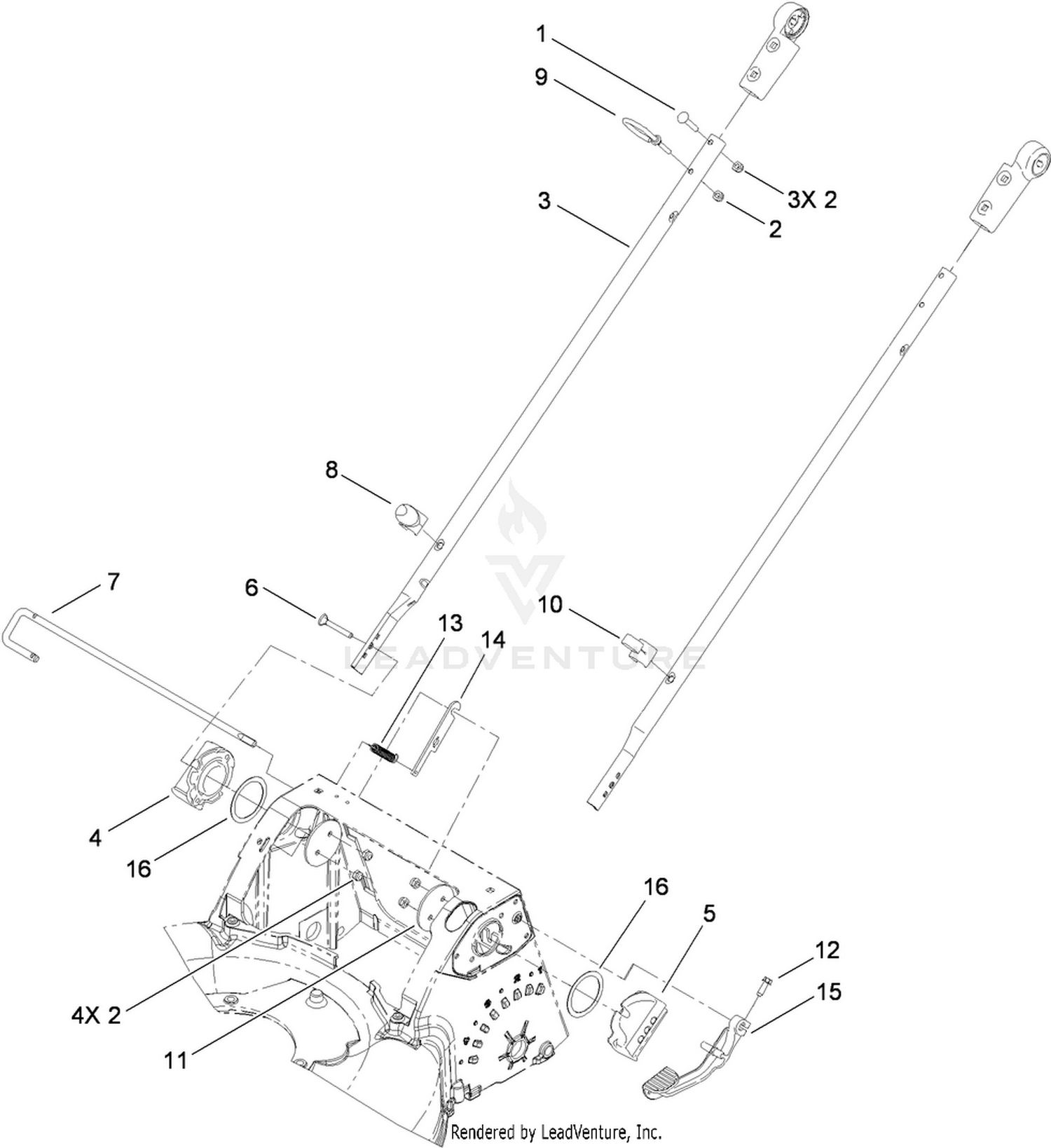 Lower Handle Assembly