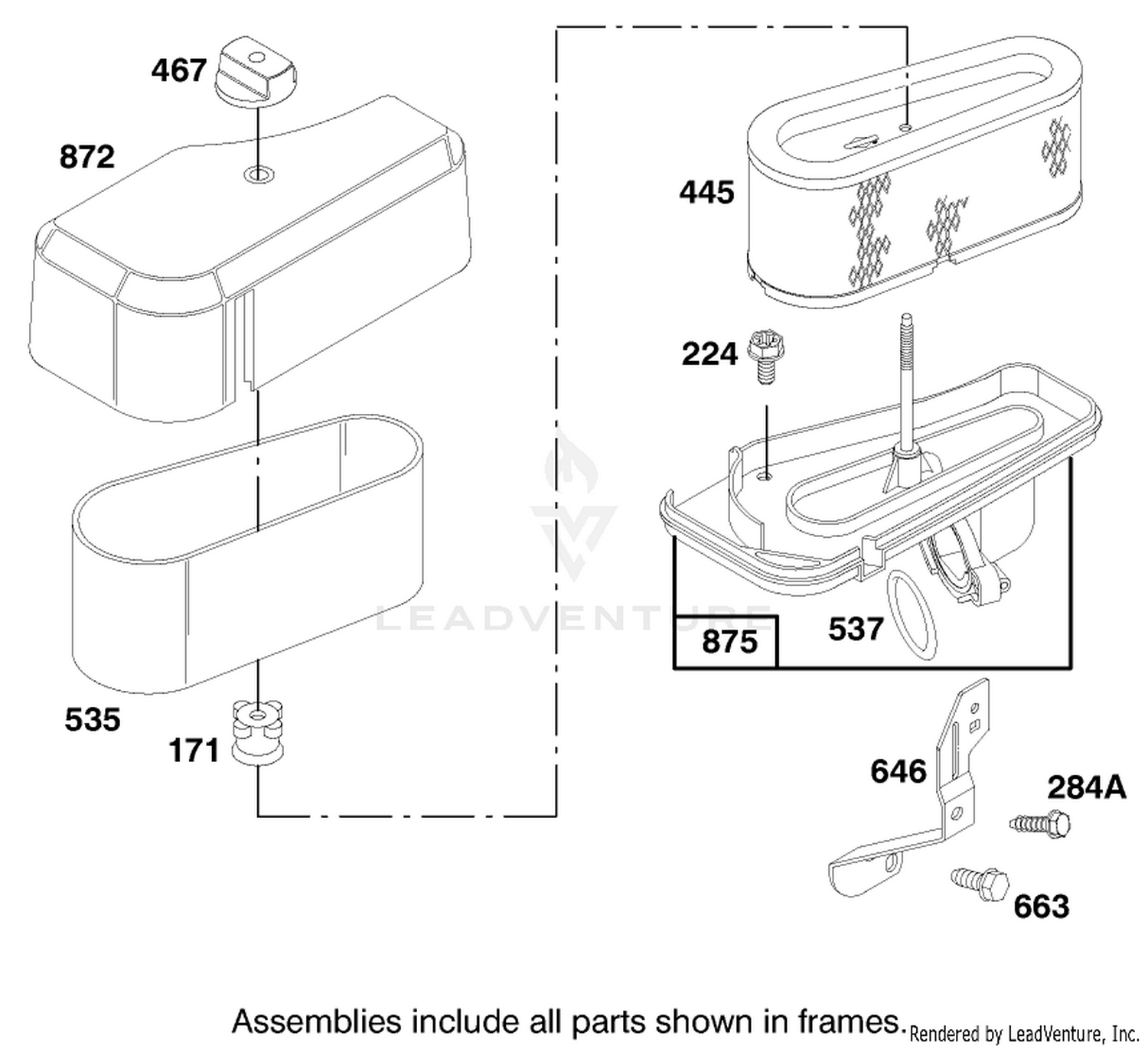 Engine Briggs  Stratton Model 28m707-1122-E1 5
