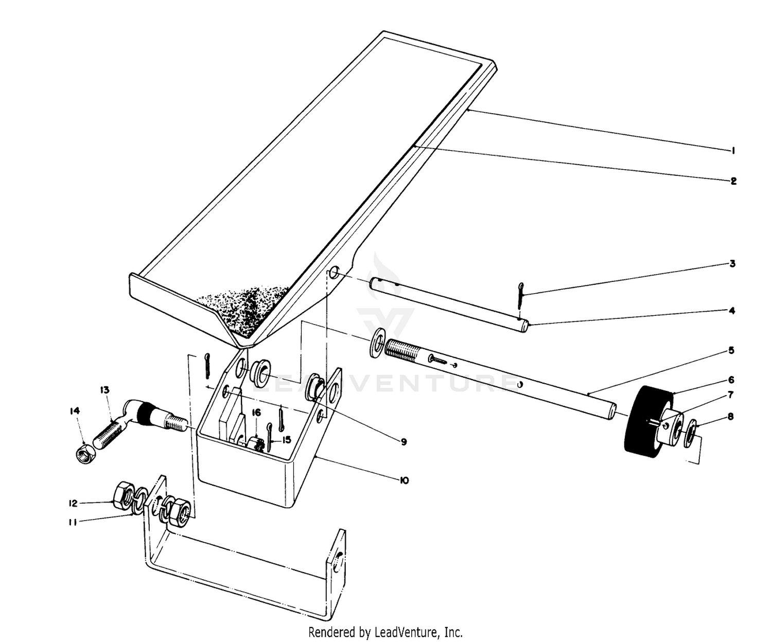 Traction Pedal Assembly