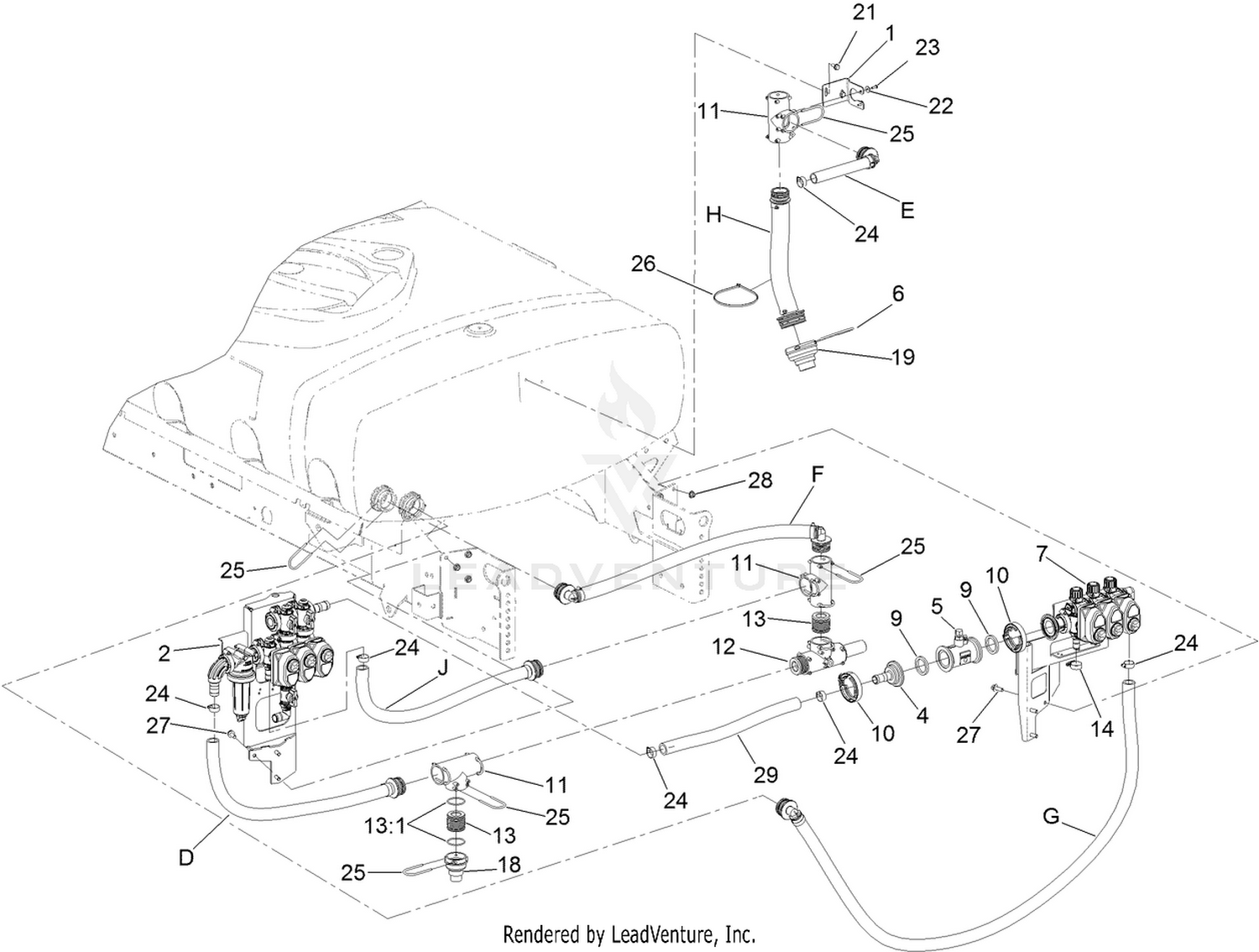 Spray Valve Assembly