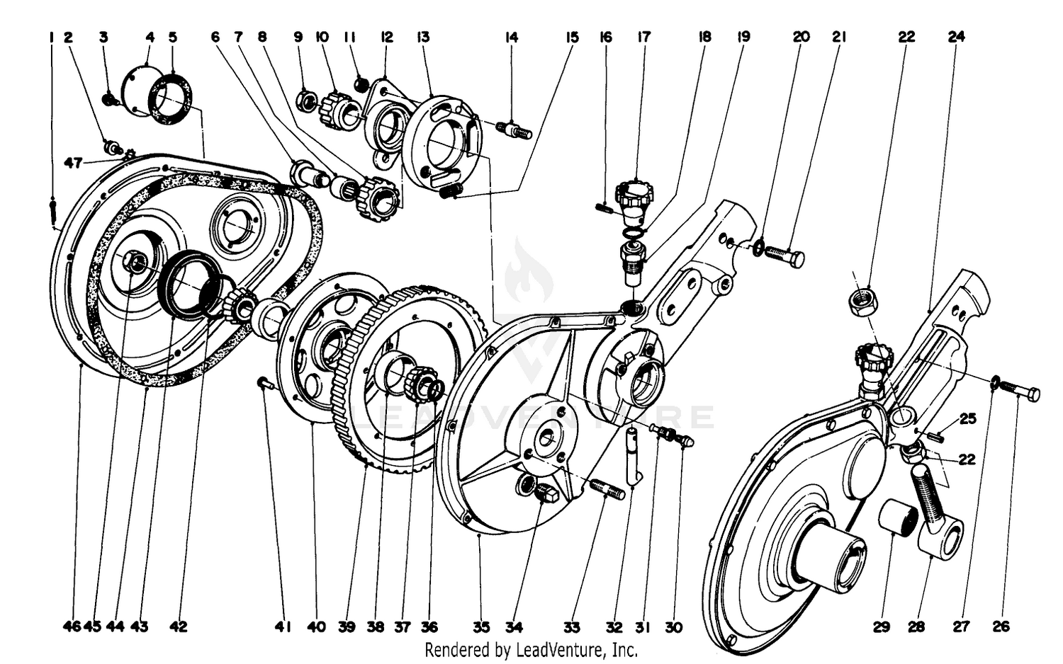 Gear Case Assembly