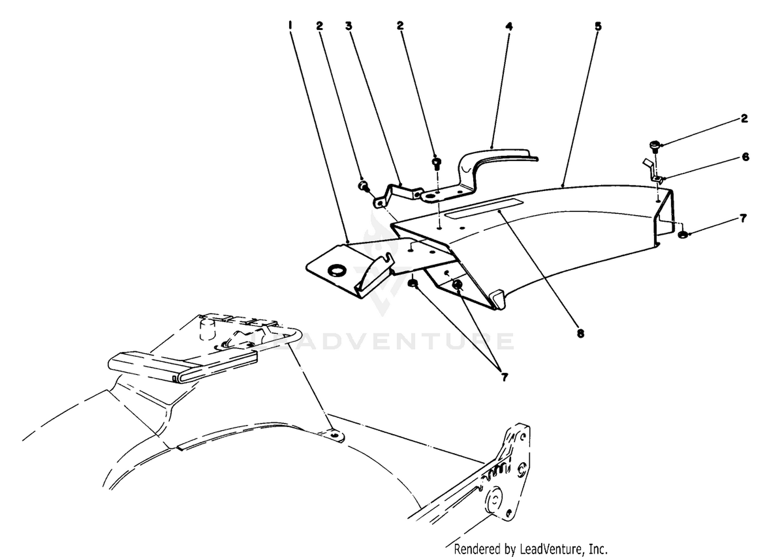 SIDE DISCHARGE CHUTE MODEL NO. 59108 (Optional)