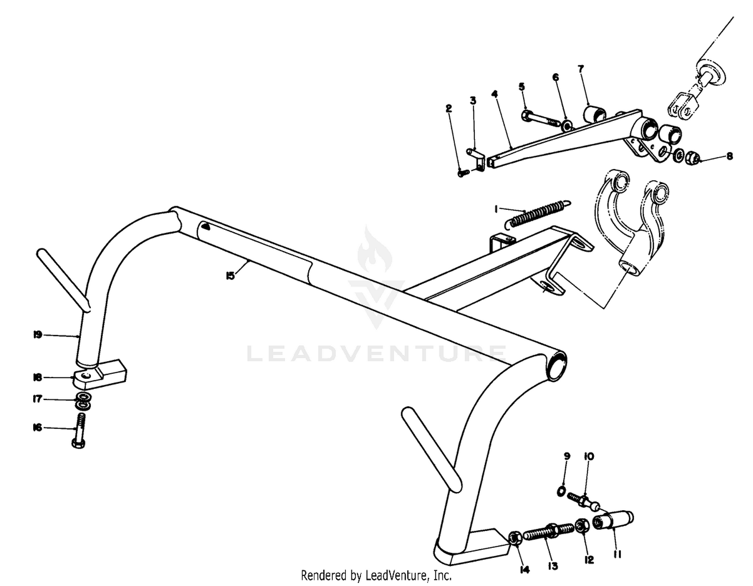 Direct Suspension Pull Frame Kit Model No. 04452 (optional)(continued) 2