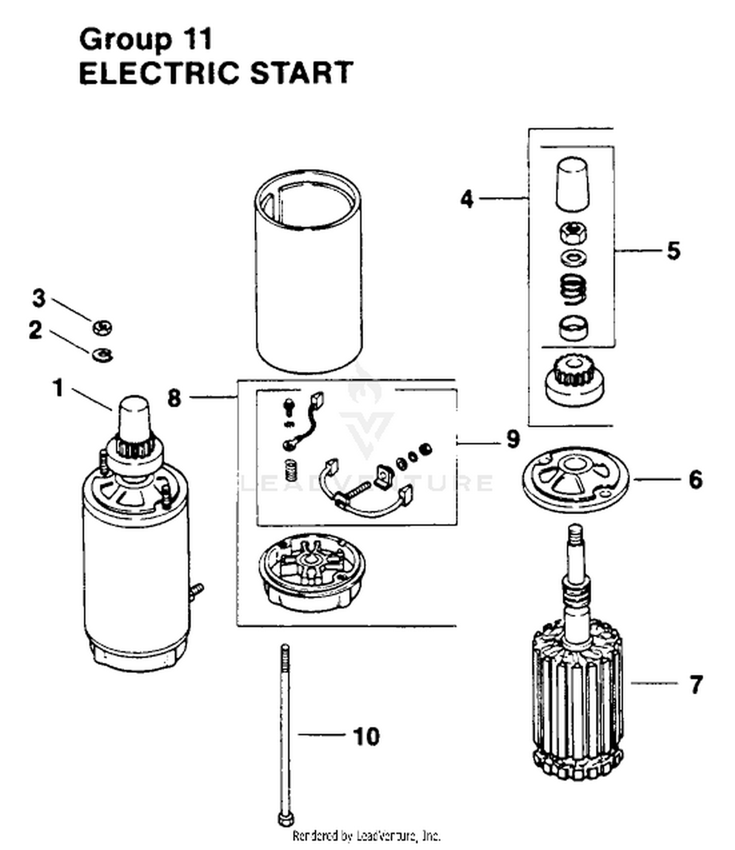 Electric Start-Engine Kohler Model No. Mv16s-Type Ps56519