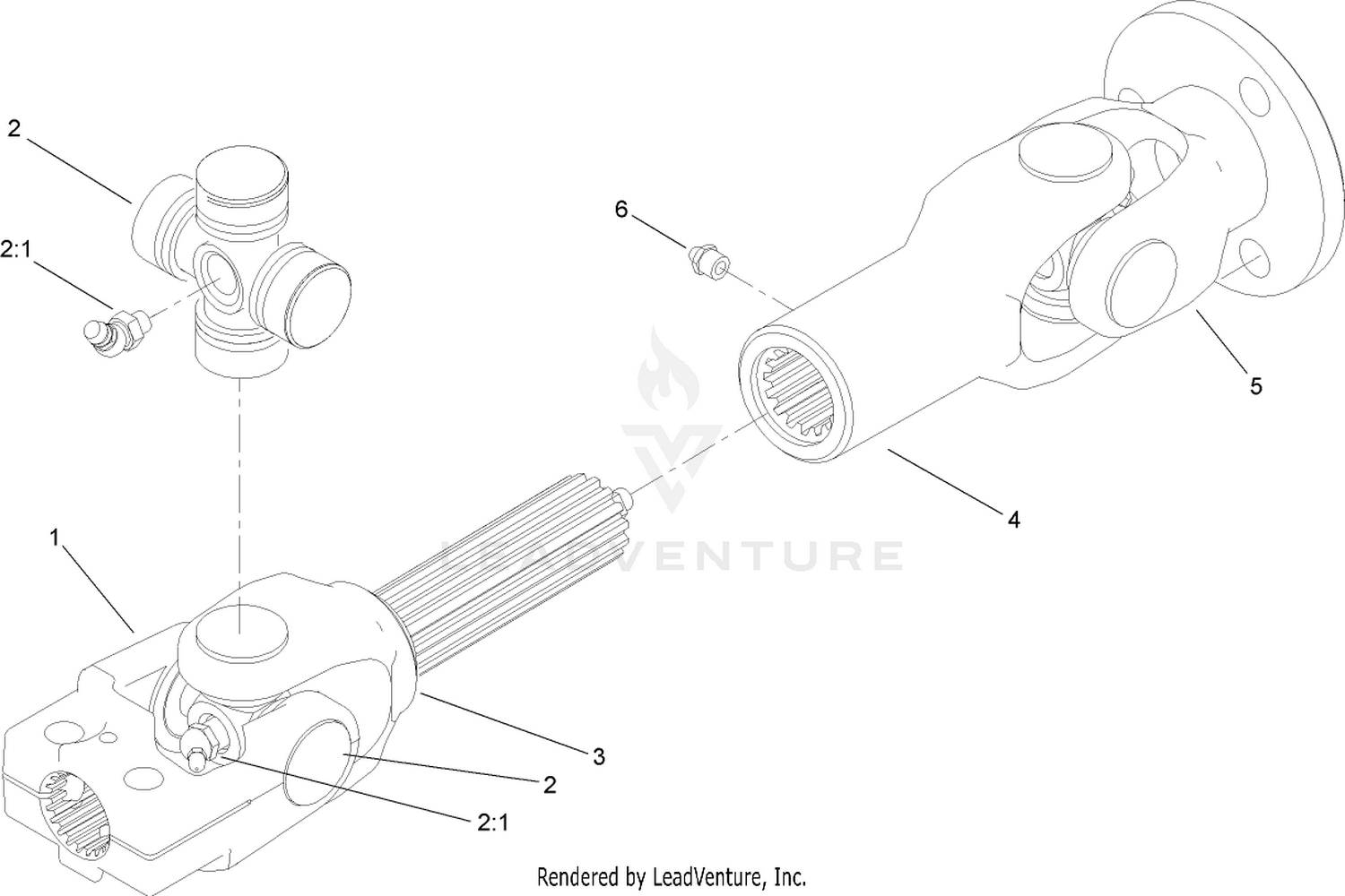 Driveshaft Assembly No. 106-7751