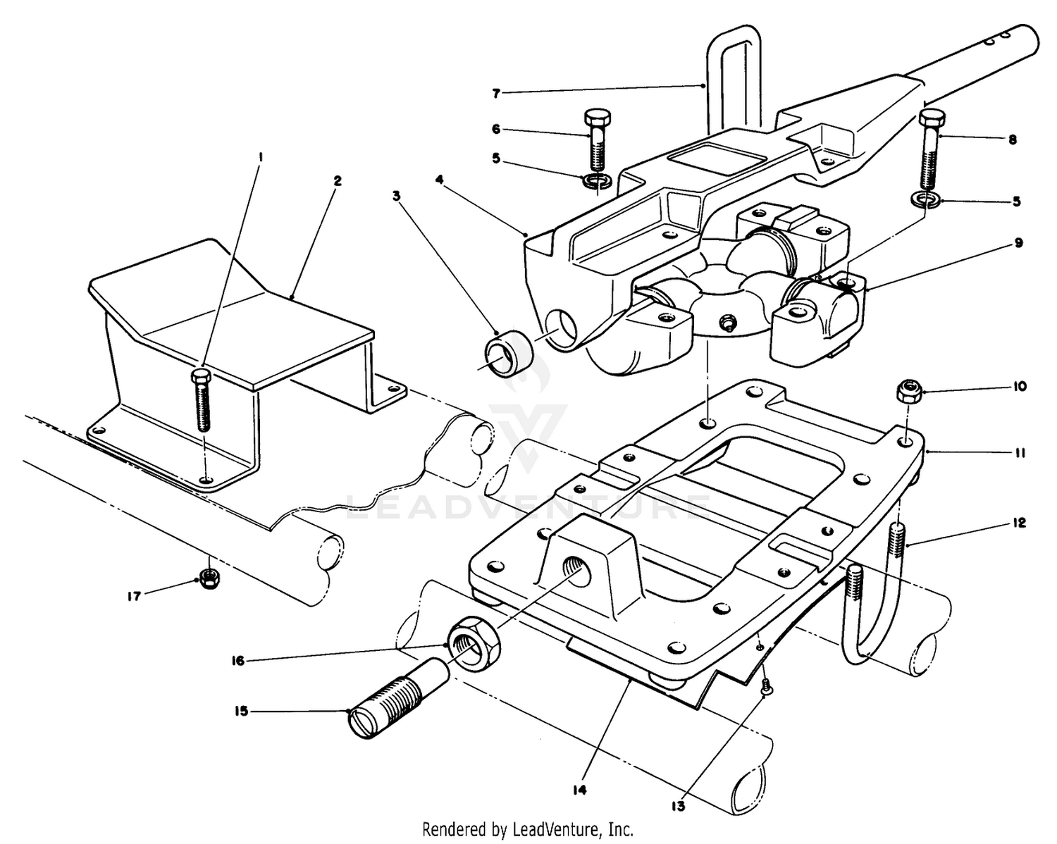 Cutting Unit Flotation Kit Model No. 03640 (optional)(cutting Unit No. 2 (l.h.)  3 (r.h.))