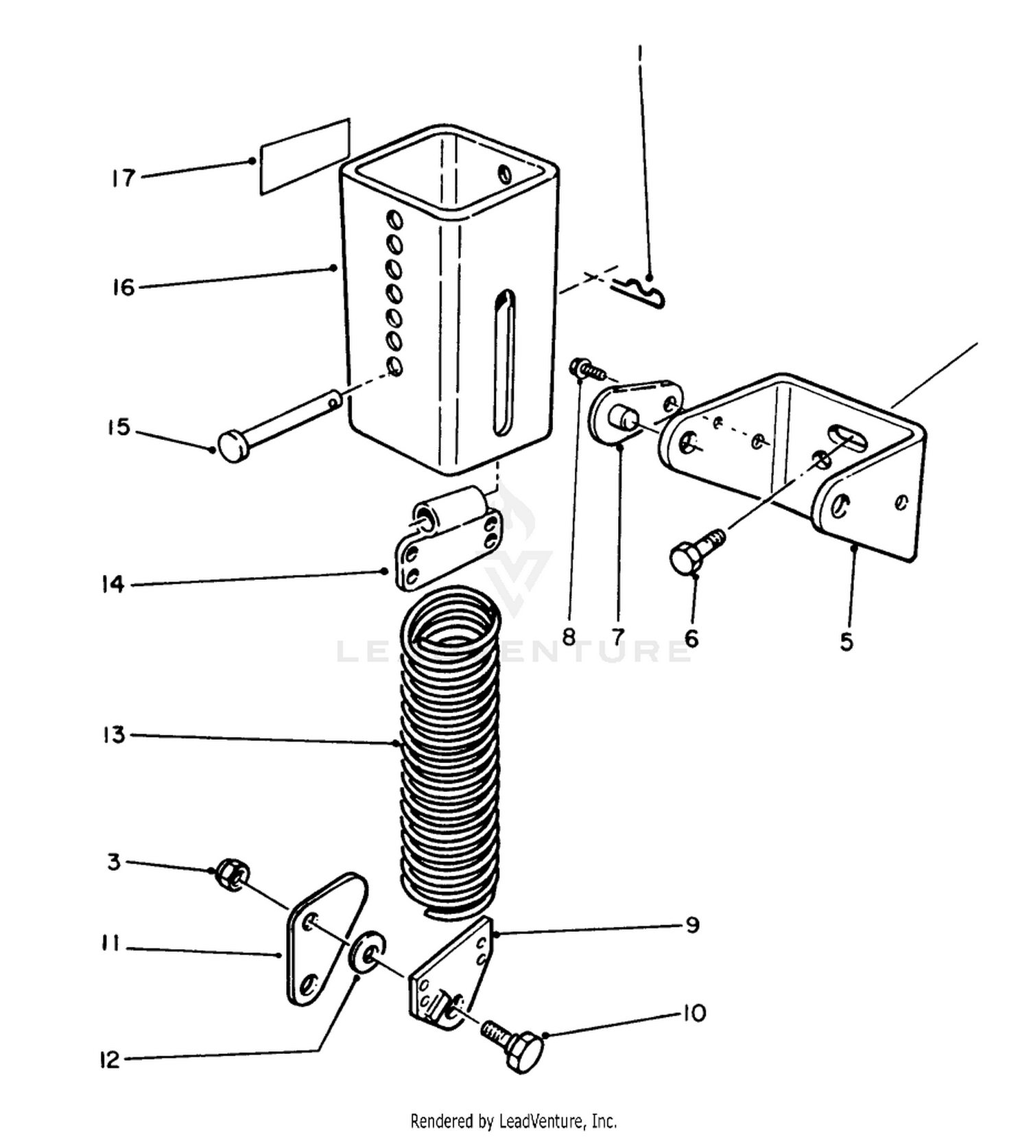 72" COUNTER BALANCE KIT MODEL NO. 30714