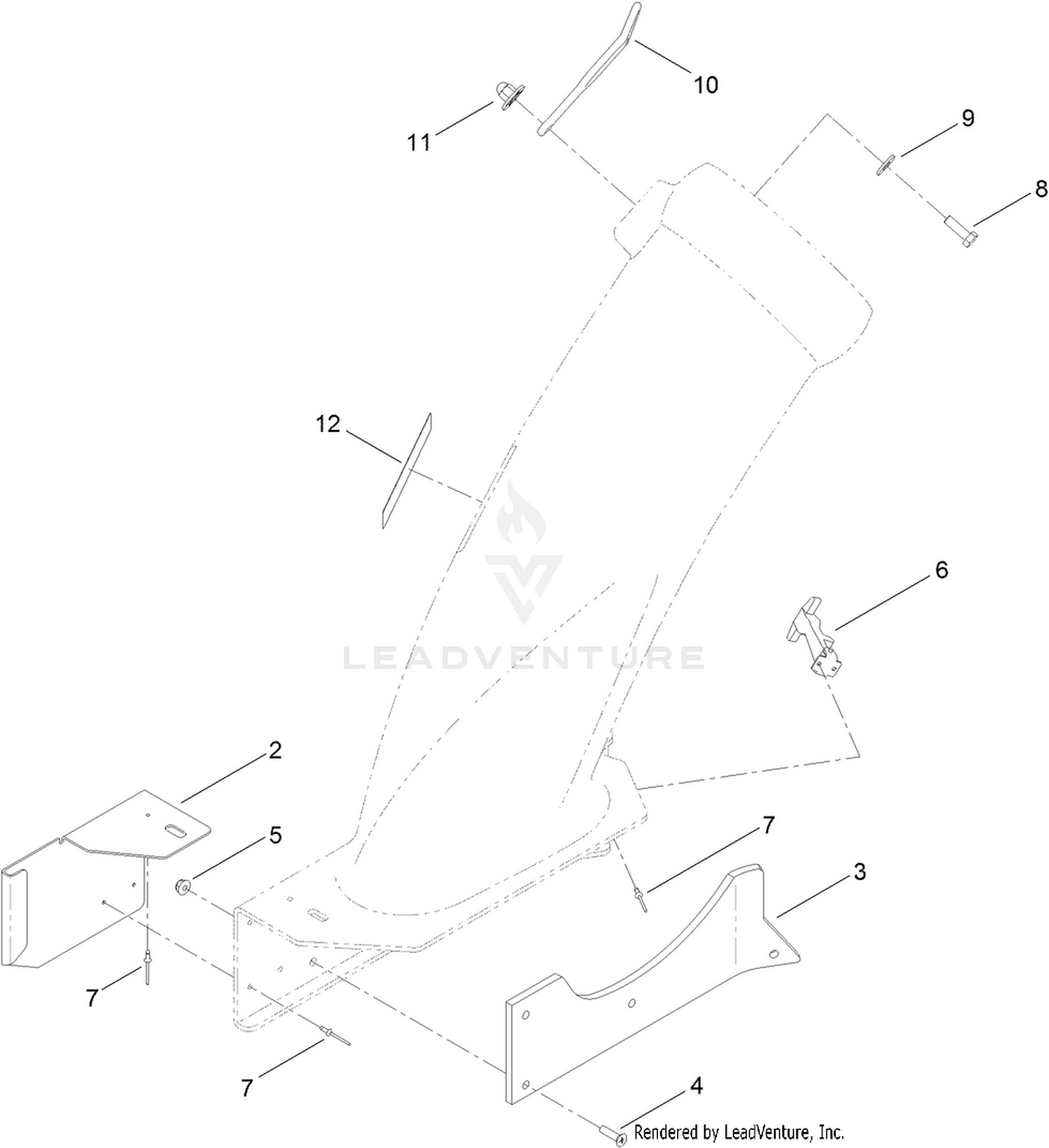 Bagger Boot Assembly No. 119-3457