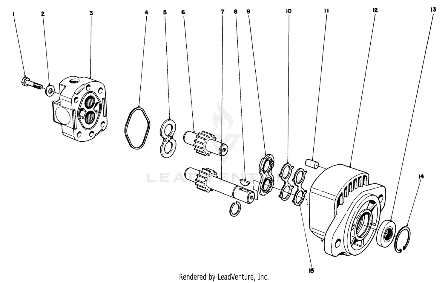 Gear Motor No. 36-9820