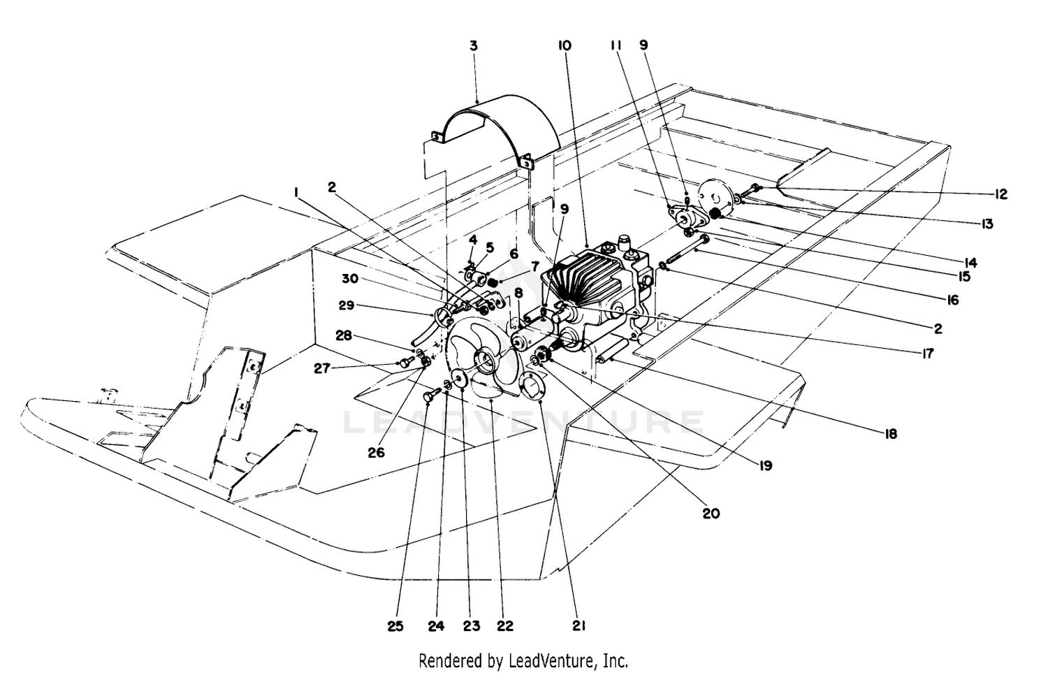 Transmission And Fan Assembly