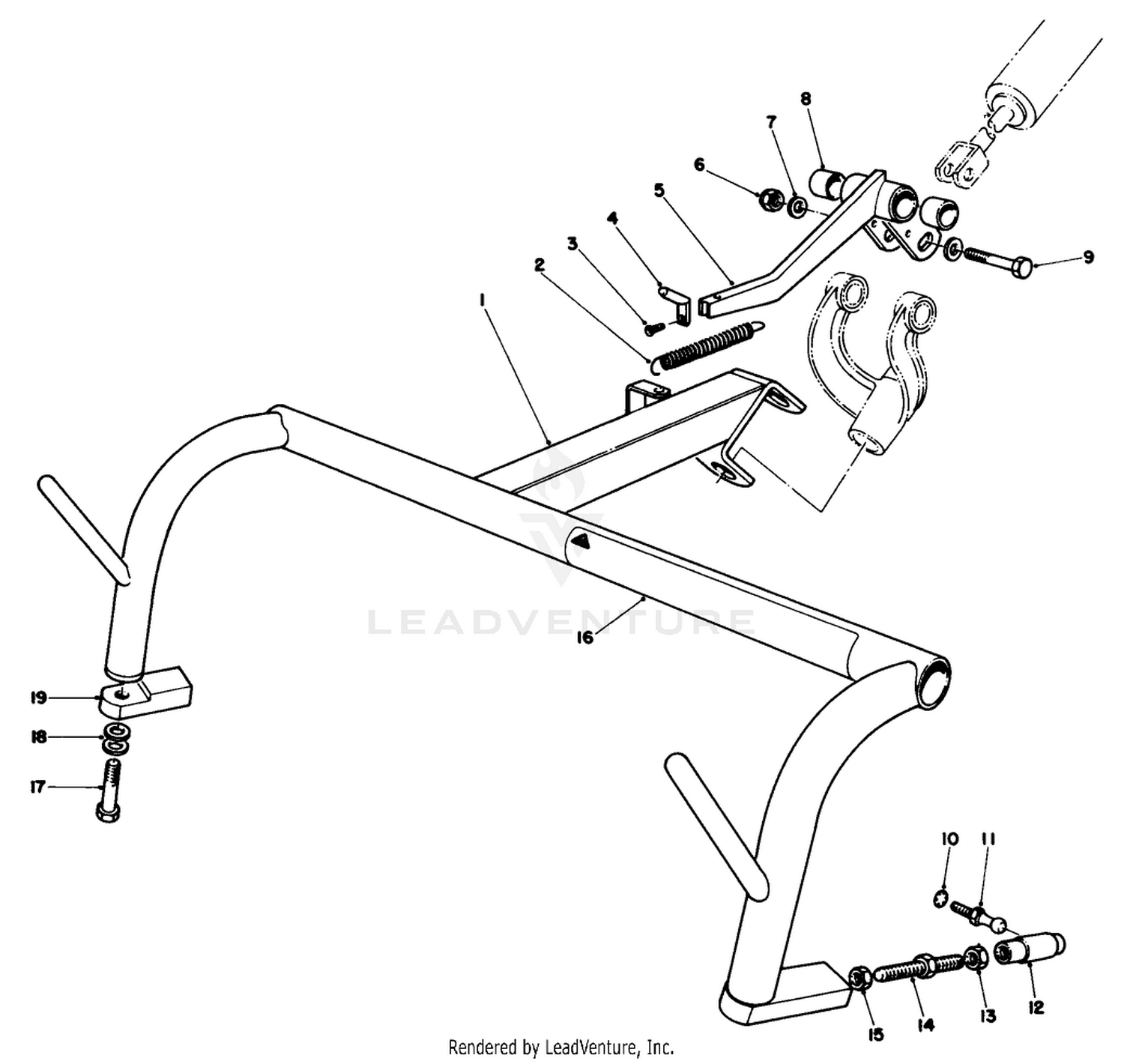 Direct Suspension Pull Frame Kit Model No. 04452 (optional)(continued)