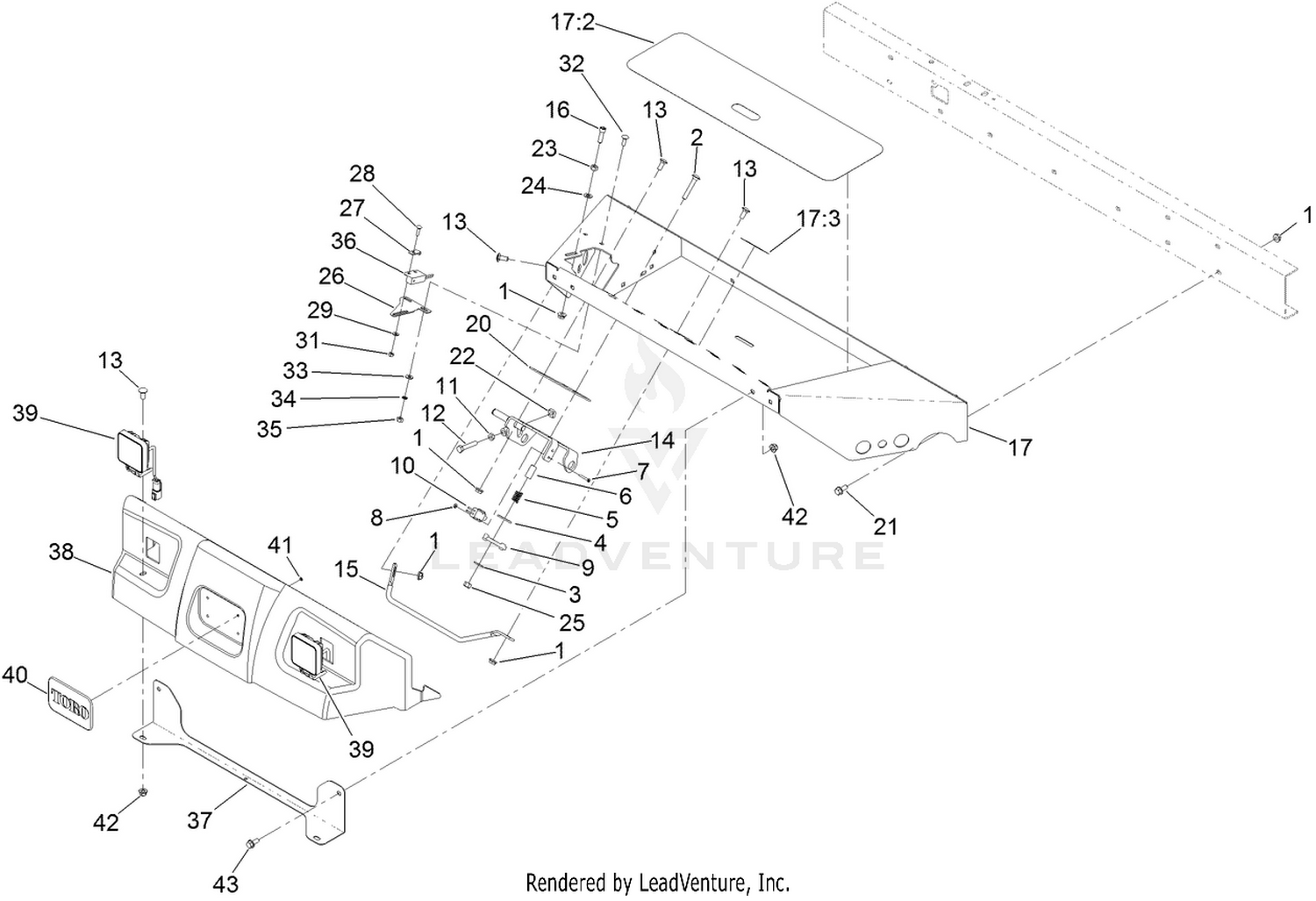 Front Shroud and Floorplate Assembly