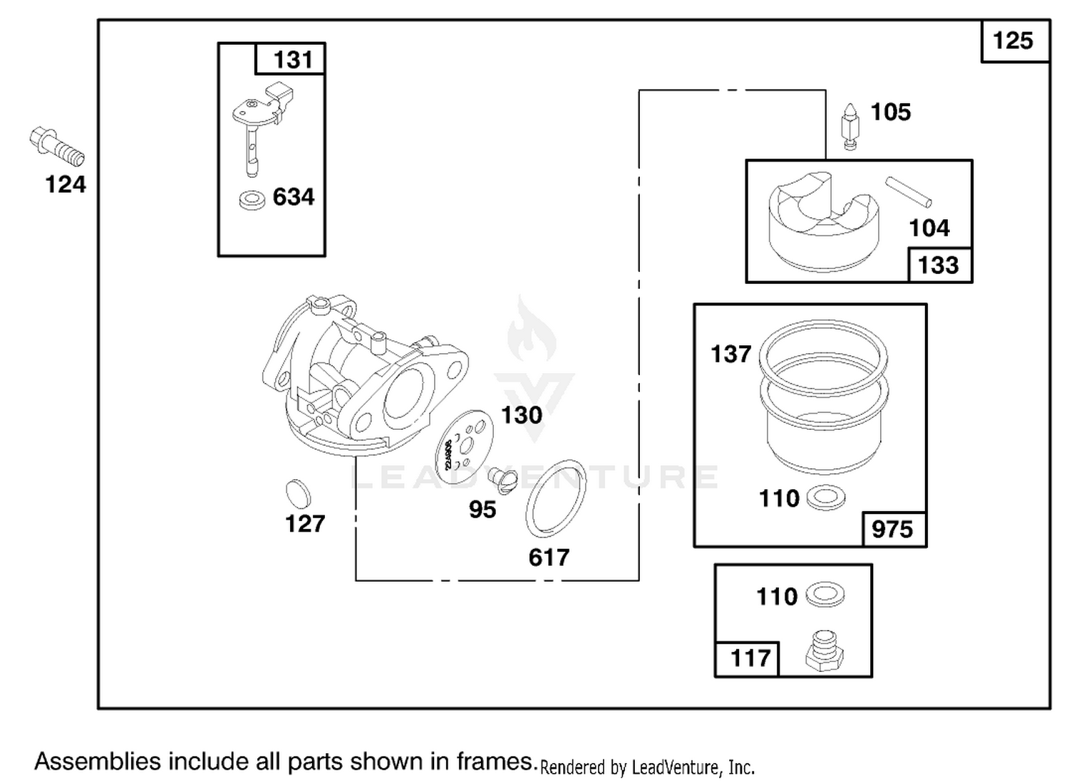 Engine Briggs  Stratton Model 12f802-1750-A1 3