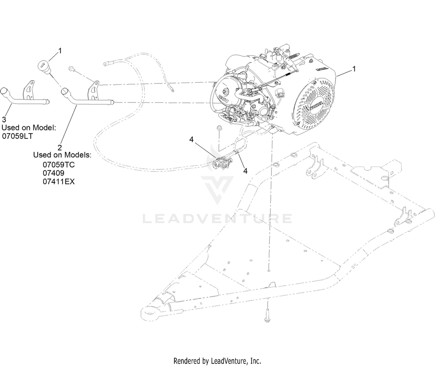 Engine Kit Assembly No. 161-5280