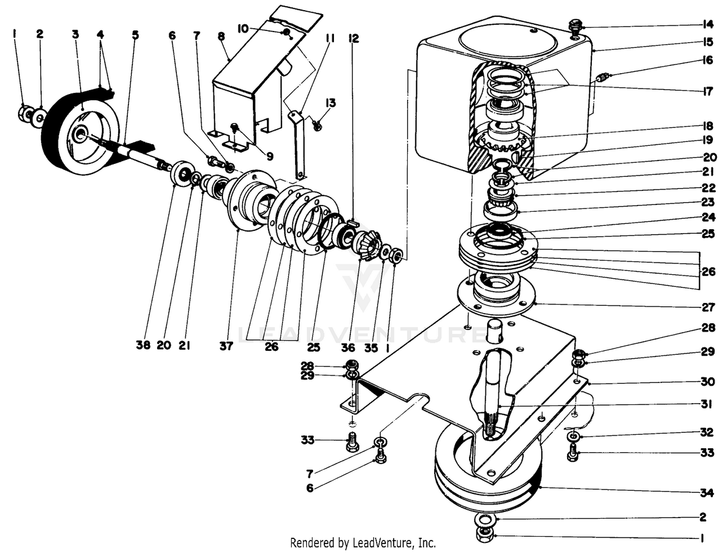 Gear Box Assembly