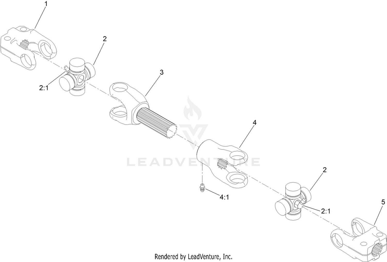 Driveshaft Assembly No. 139-6044