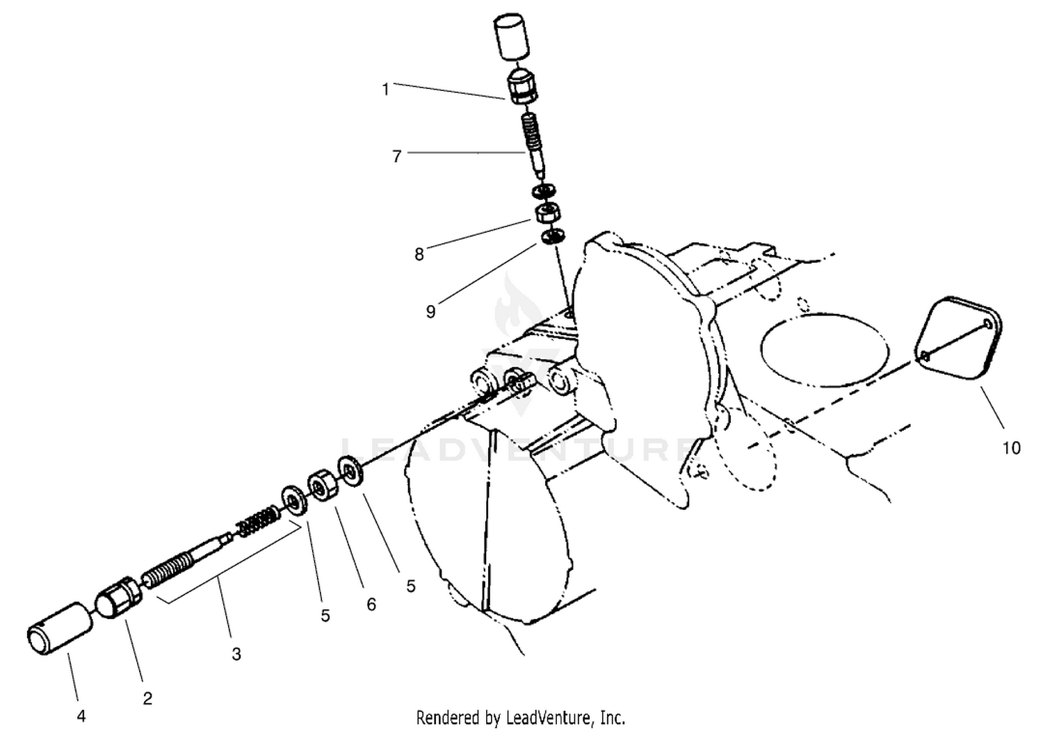 Engine Stop Lever Assembly