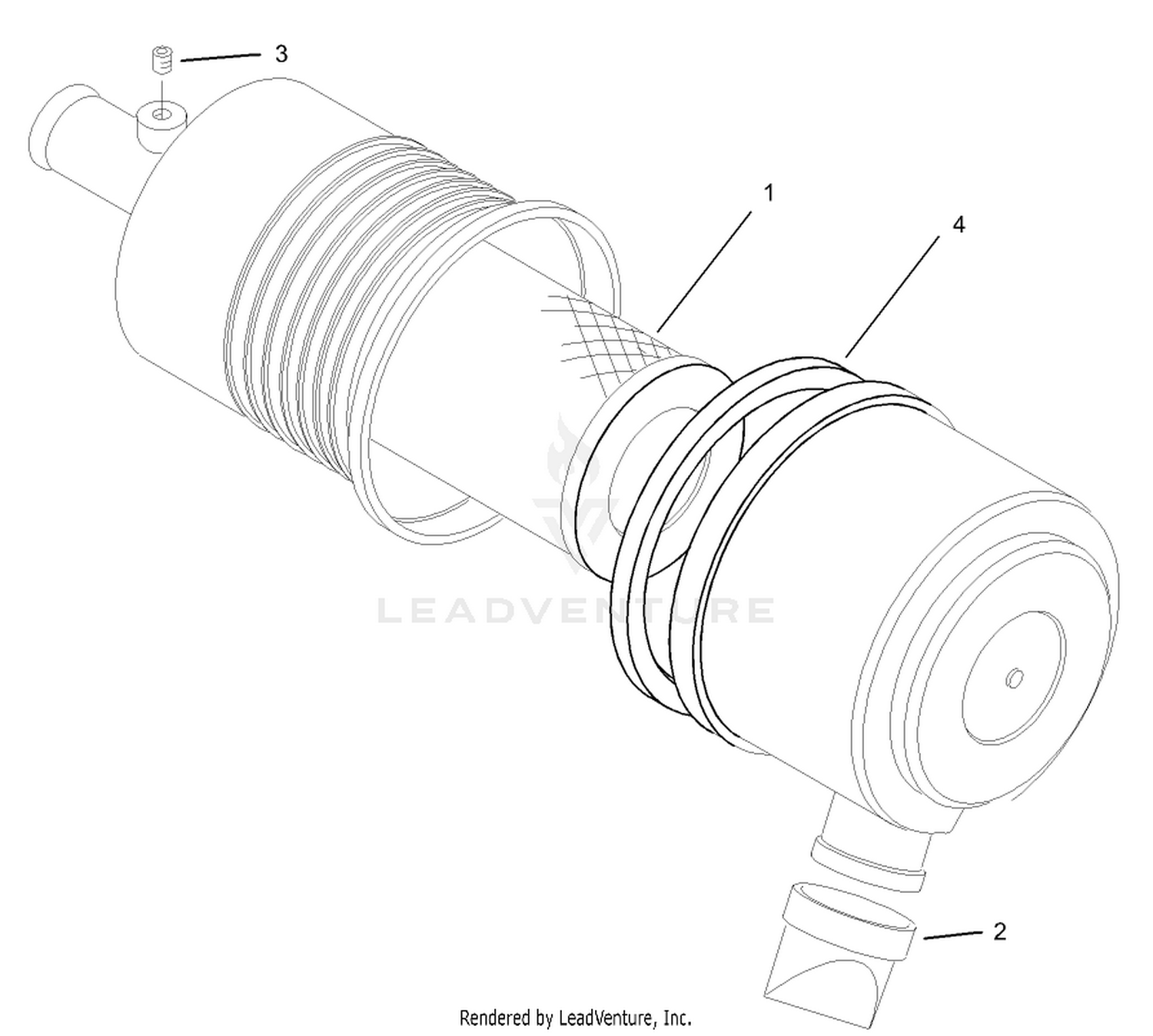 Air Cleaner Assembly No. 106-6732