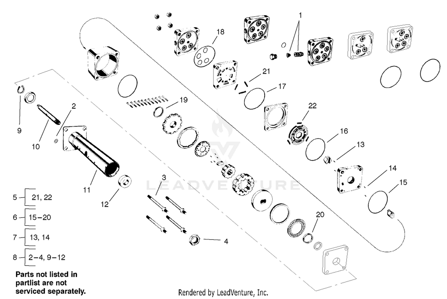 Steering Control Assembly No. 104-0474