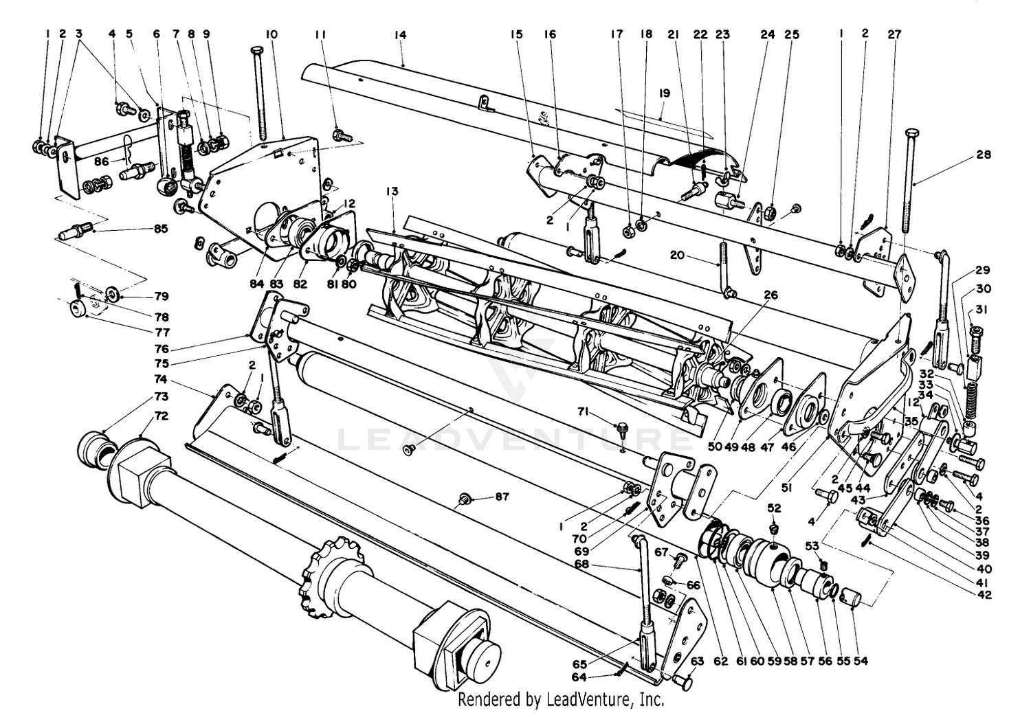 Front Cutting Unit Assembly