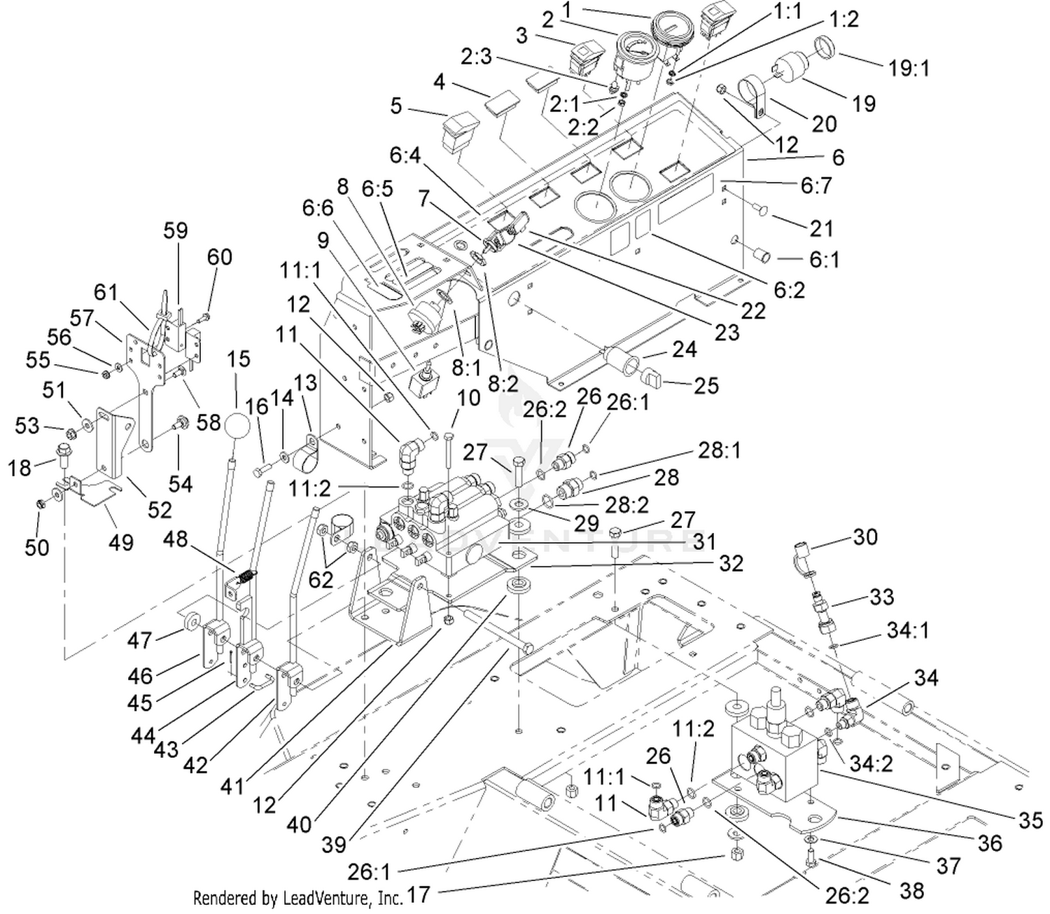 Control Console Assembly