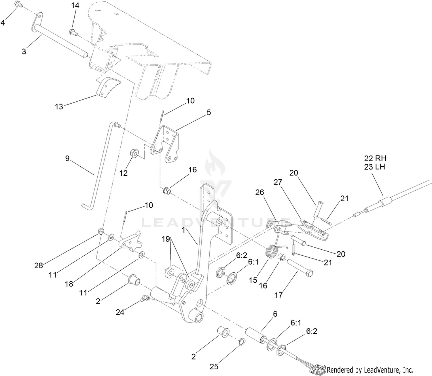 Brake Pedal Assembly