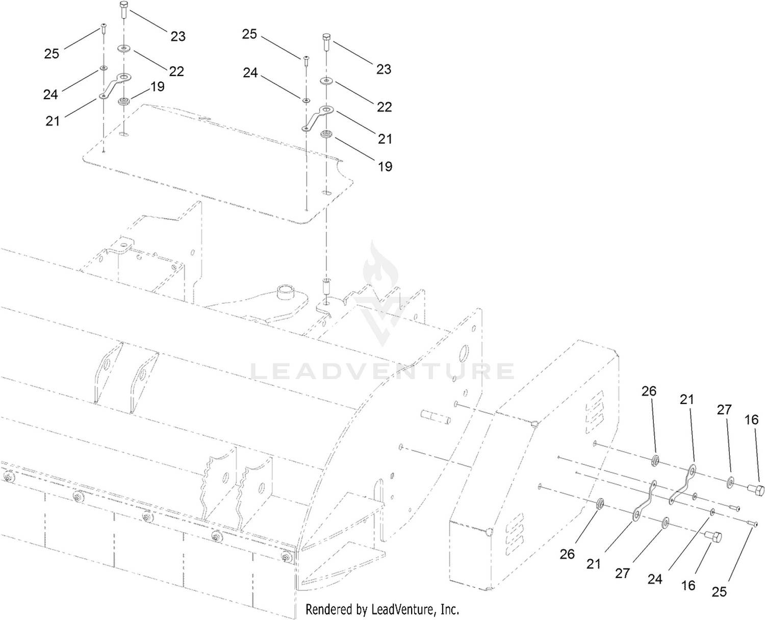 Top Guard and Side Belt Cover Assembly