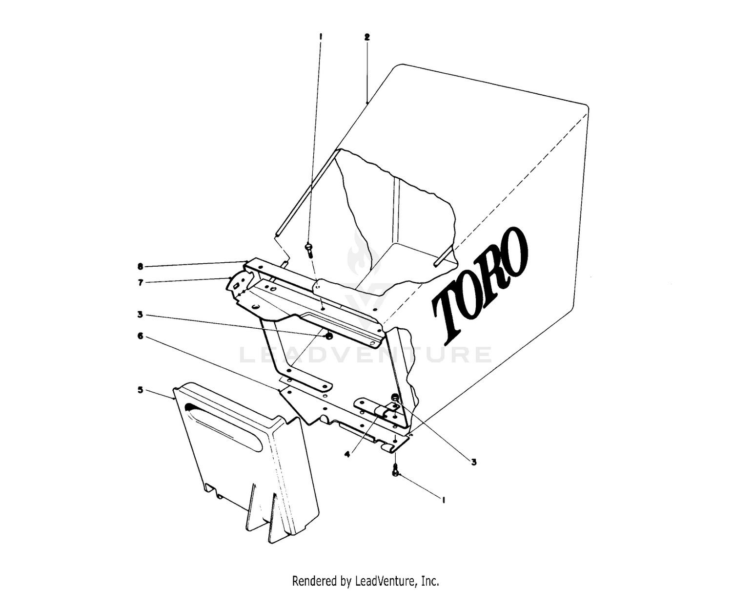 Grass Bag Assembly