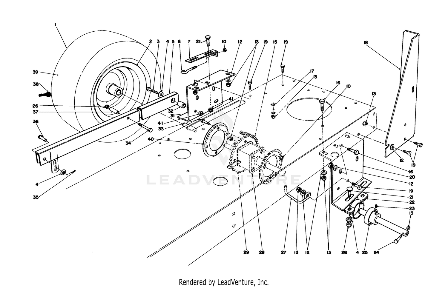Rear Axle Assembly