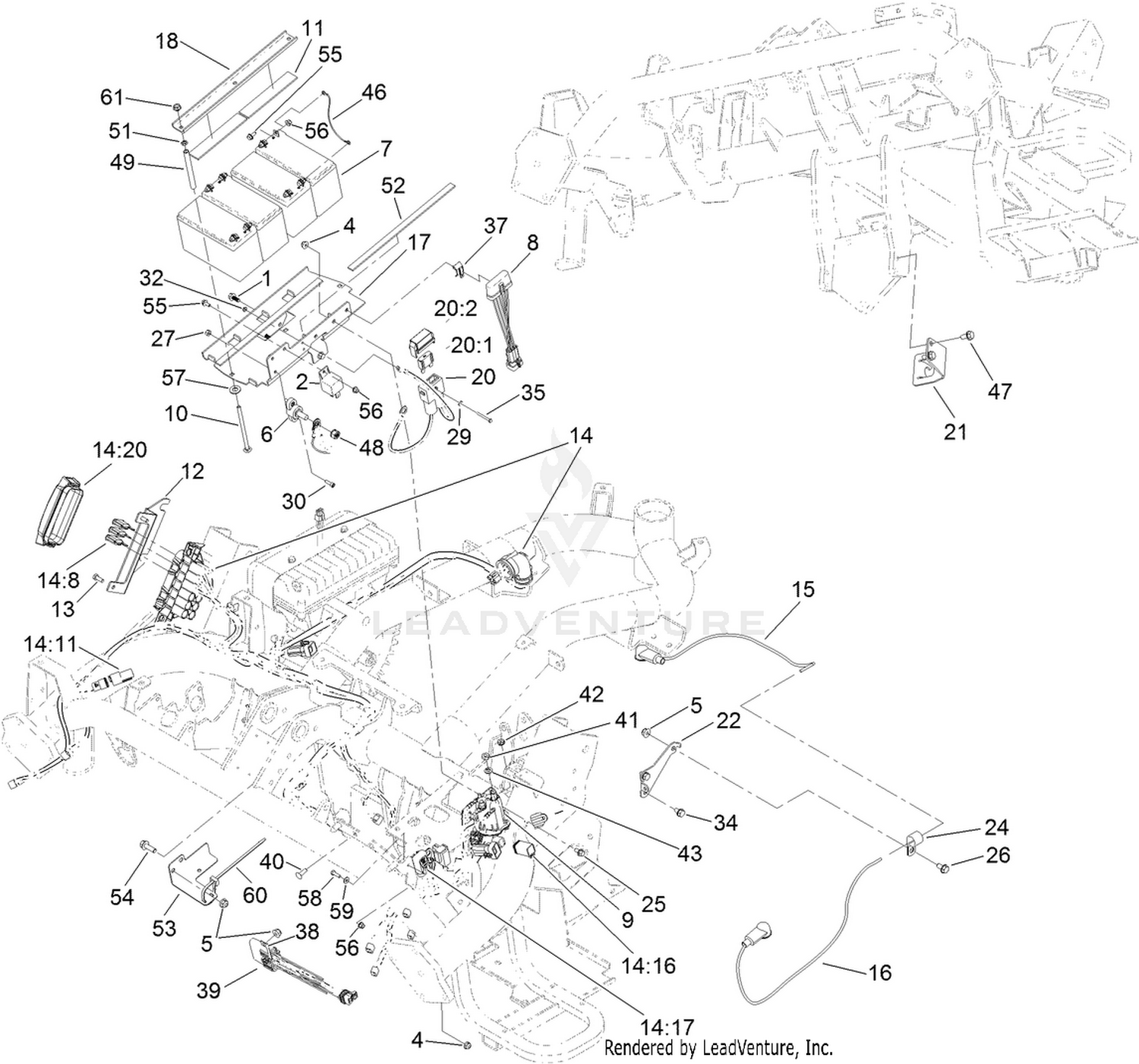 Electric Mow Battery Assembly