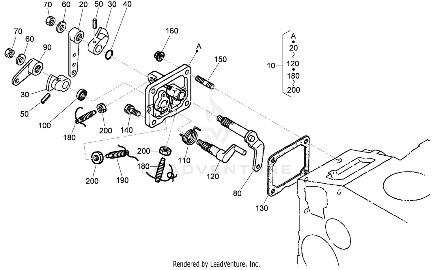 Speed Control Plate Assembly