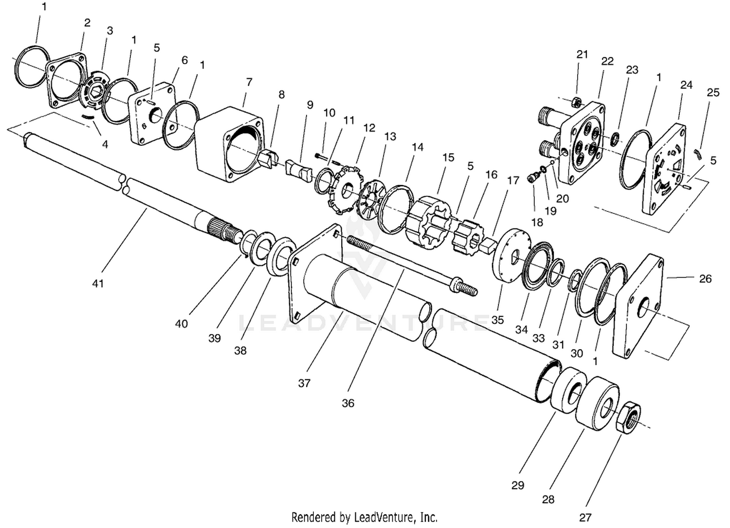 Steering Valve Assembly No. 75-0600