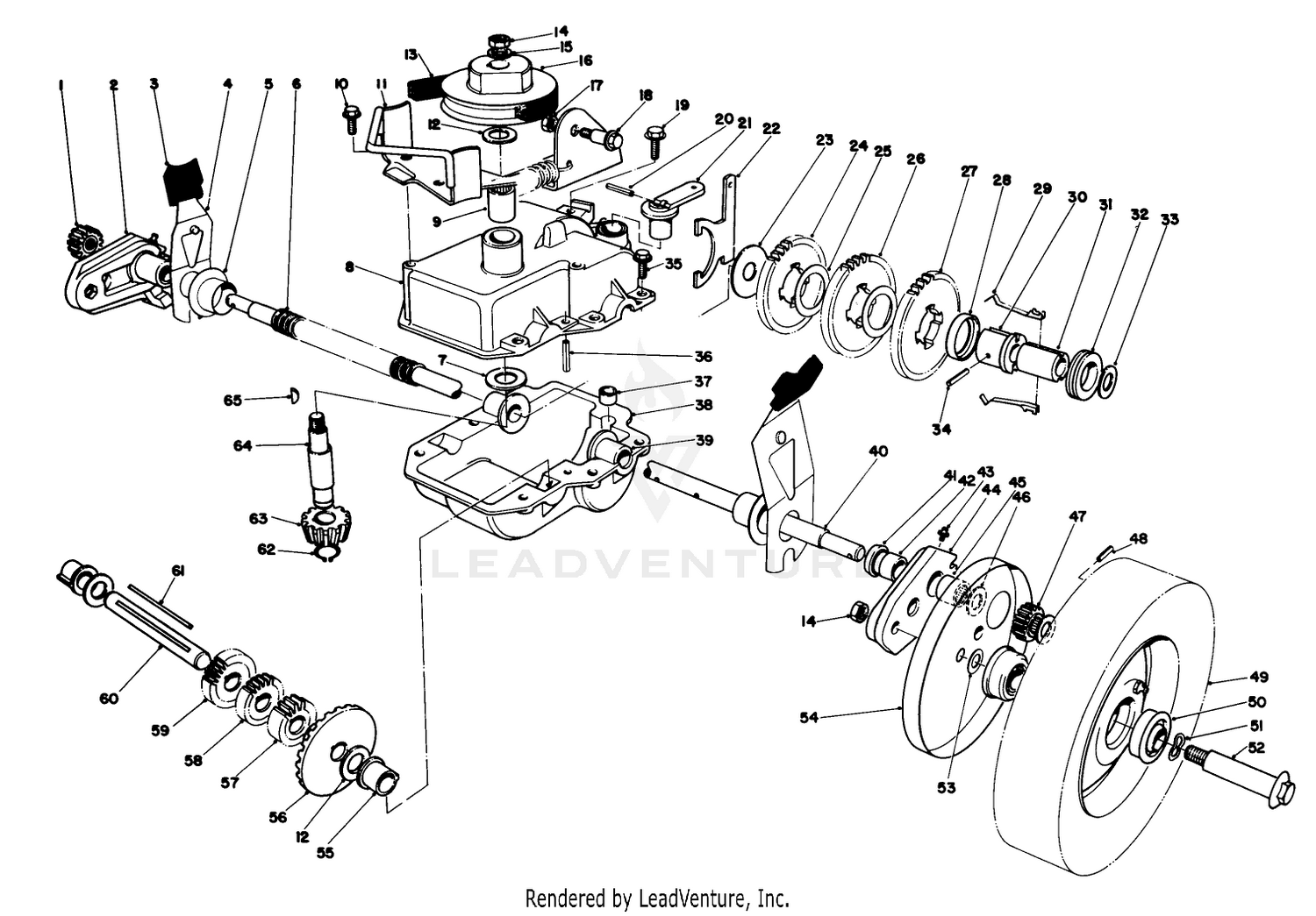 Gear Case Assembly